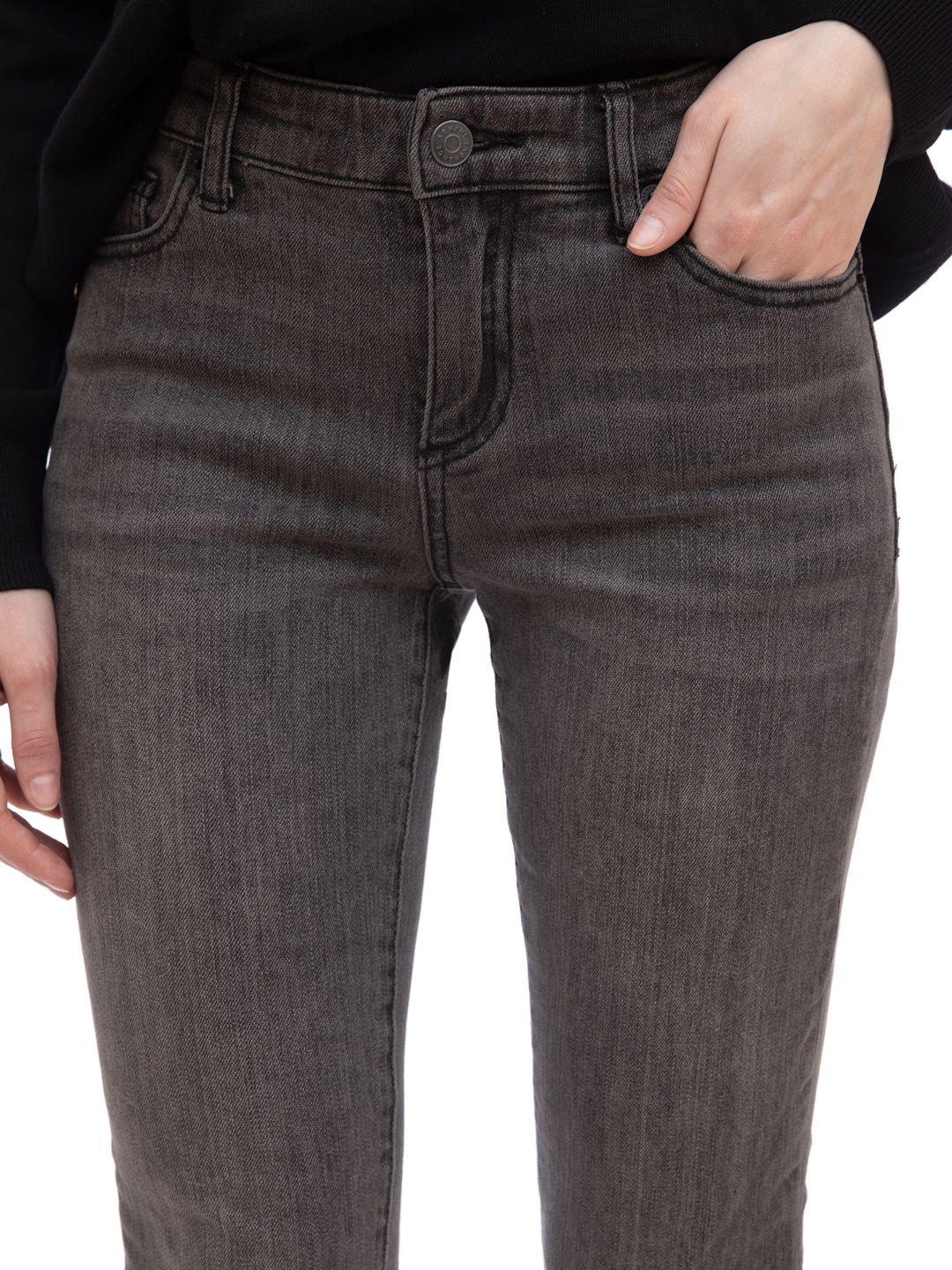 Джинсы Armani Exchange 3GYJ01 серые женские зауженные — купить в интернет-магазине Verdistore