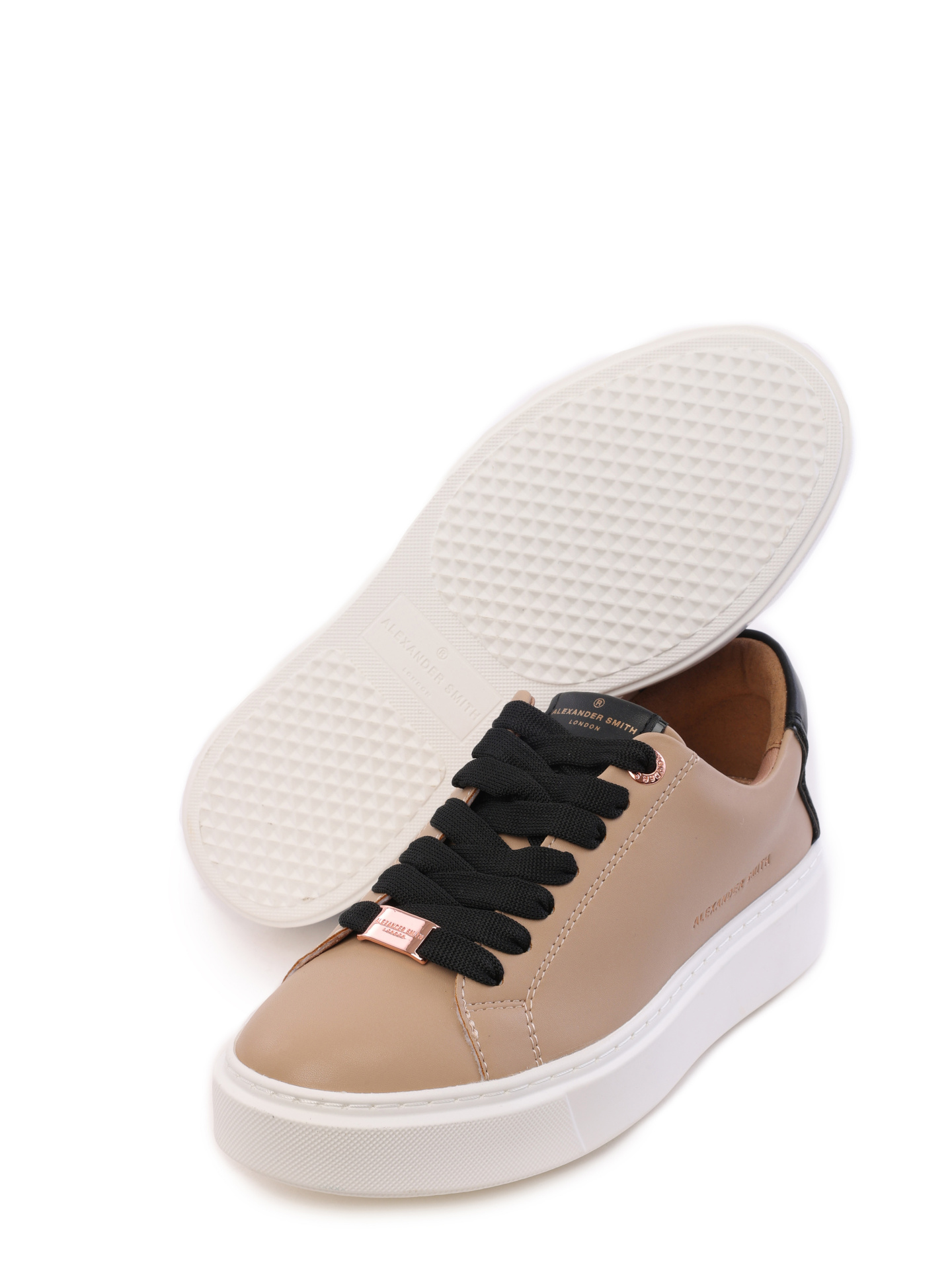 Кеды Alexander Smith ALAYN1D03UBK бежевые женские — купить в интернет-магазине Verdistore