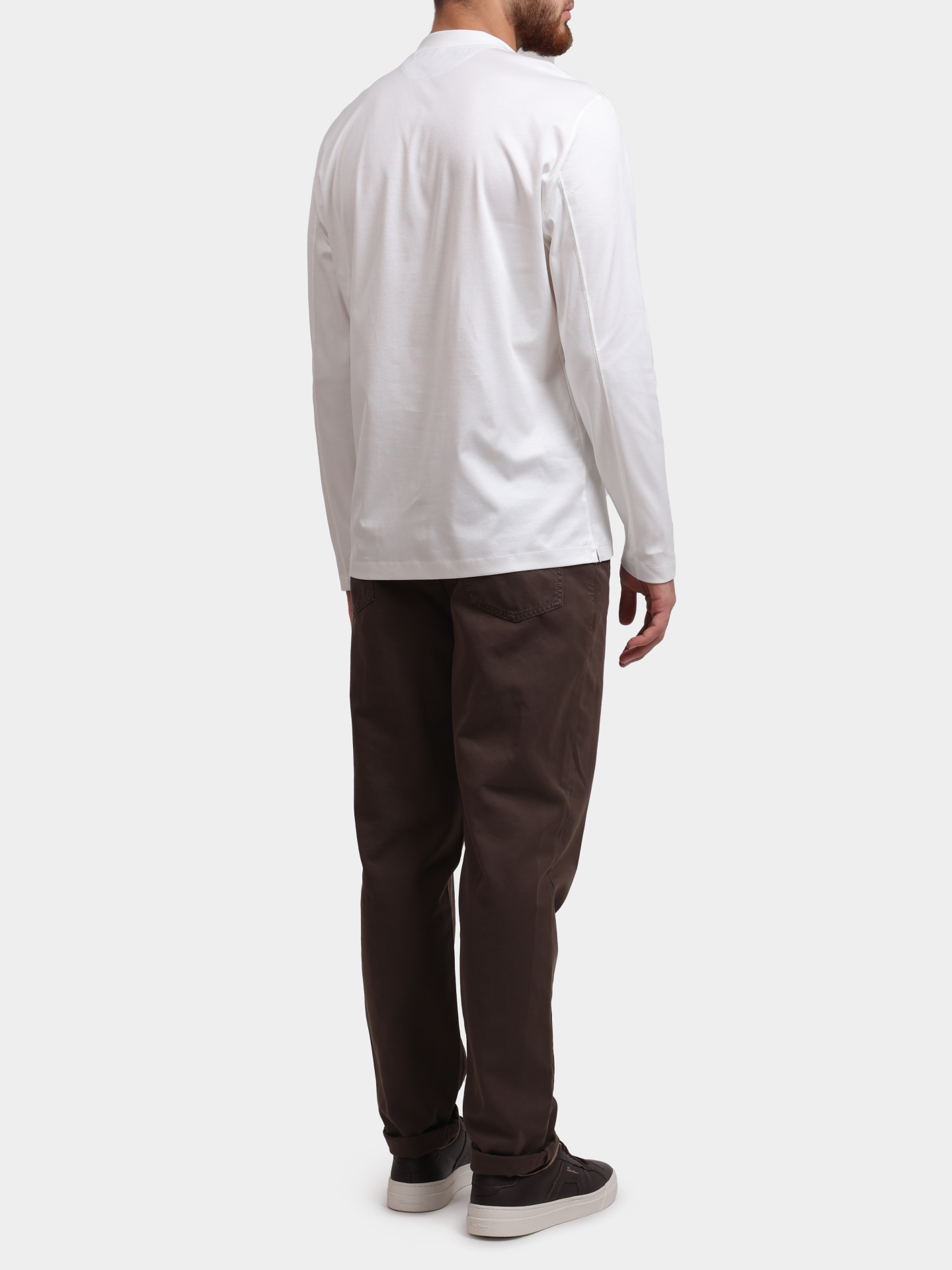 Джинсы Brunello Cucinelli M252UF1010 C6026 коричневые мужские — купить в интернет-магазине Verdistore