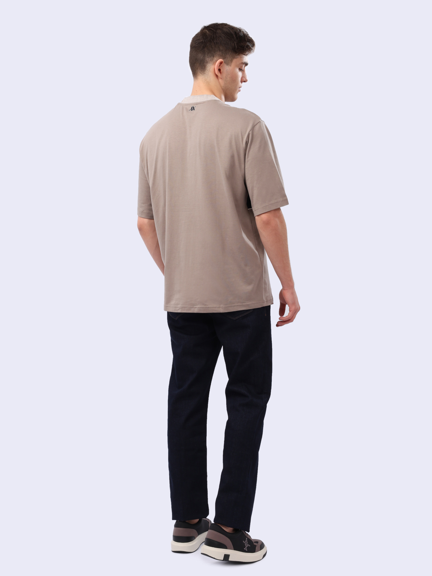 Футболка Armani Exchange 6DZMJP ZJ9JZ 17AC комбинированная мужская — купить в интернет-магазине Verdistore