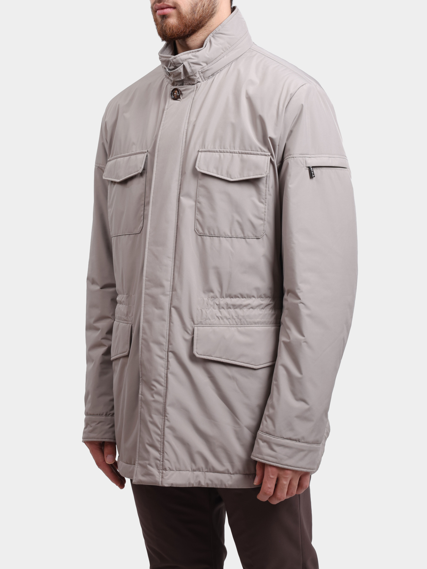 Куртка MooRER LEONARDO-STP MARMO бежевая мужская — купить в интернет-магазине Verdistore