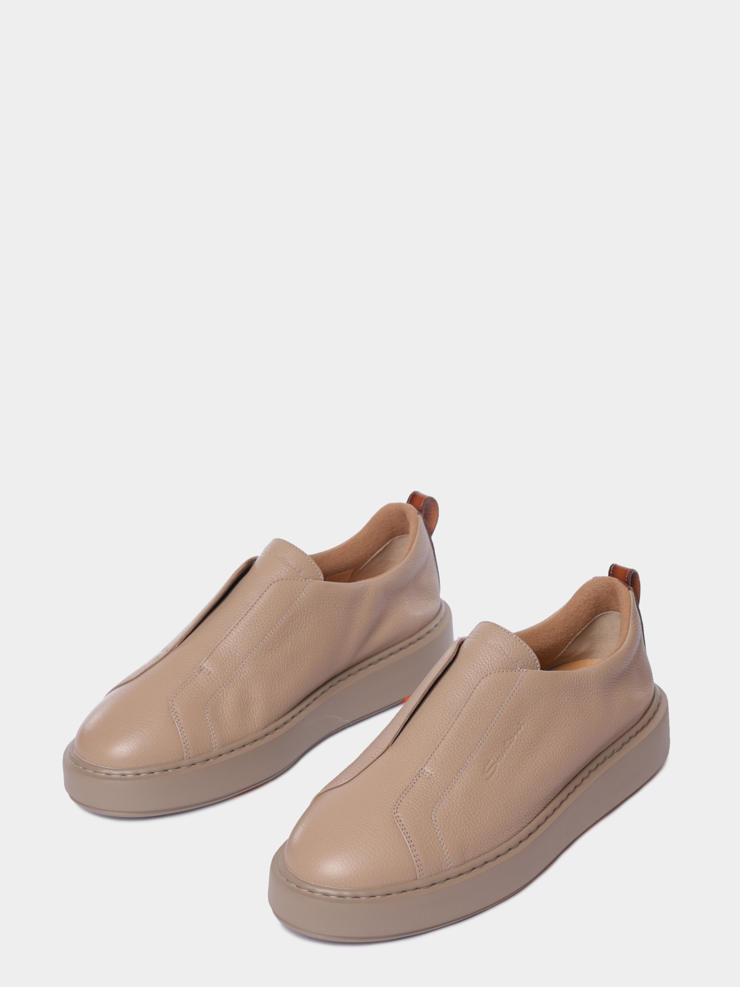 Кеды Santoni WBCG61323TARKLLKE68 кожаные женские — купить в интернет-магазине Verdistore