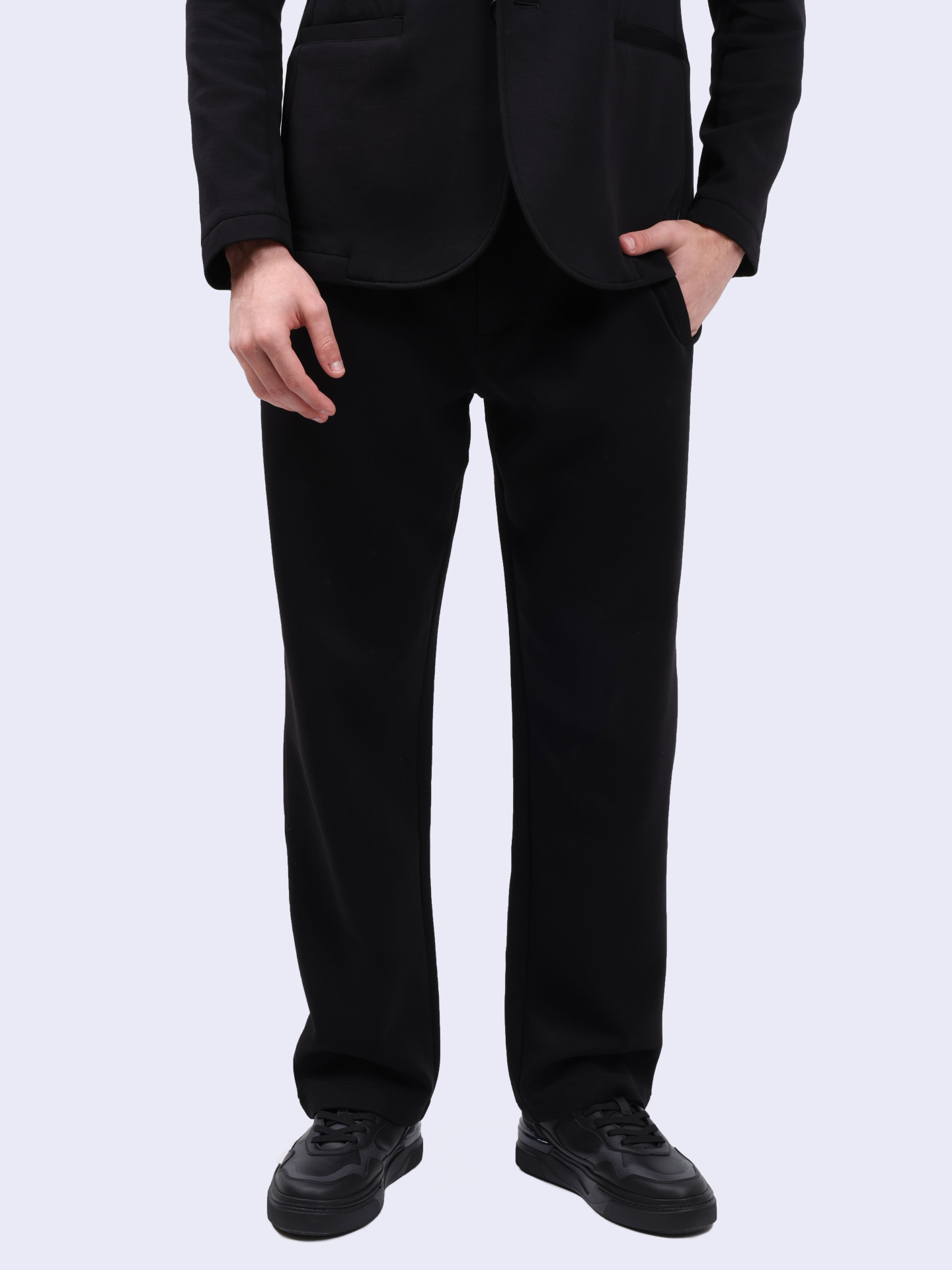 Брюки Armani Exchange 6DZPHE ZJZGZ 1200 черные мужские — купить в интернет-магазине Verdistore