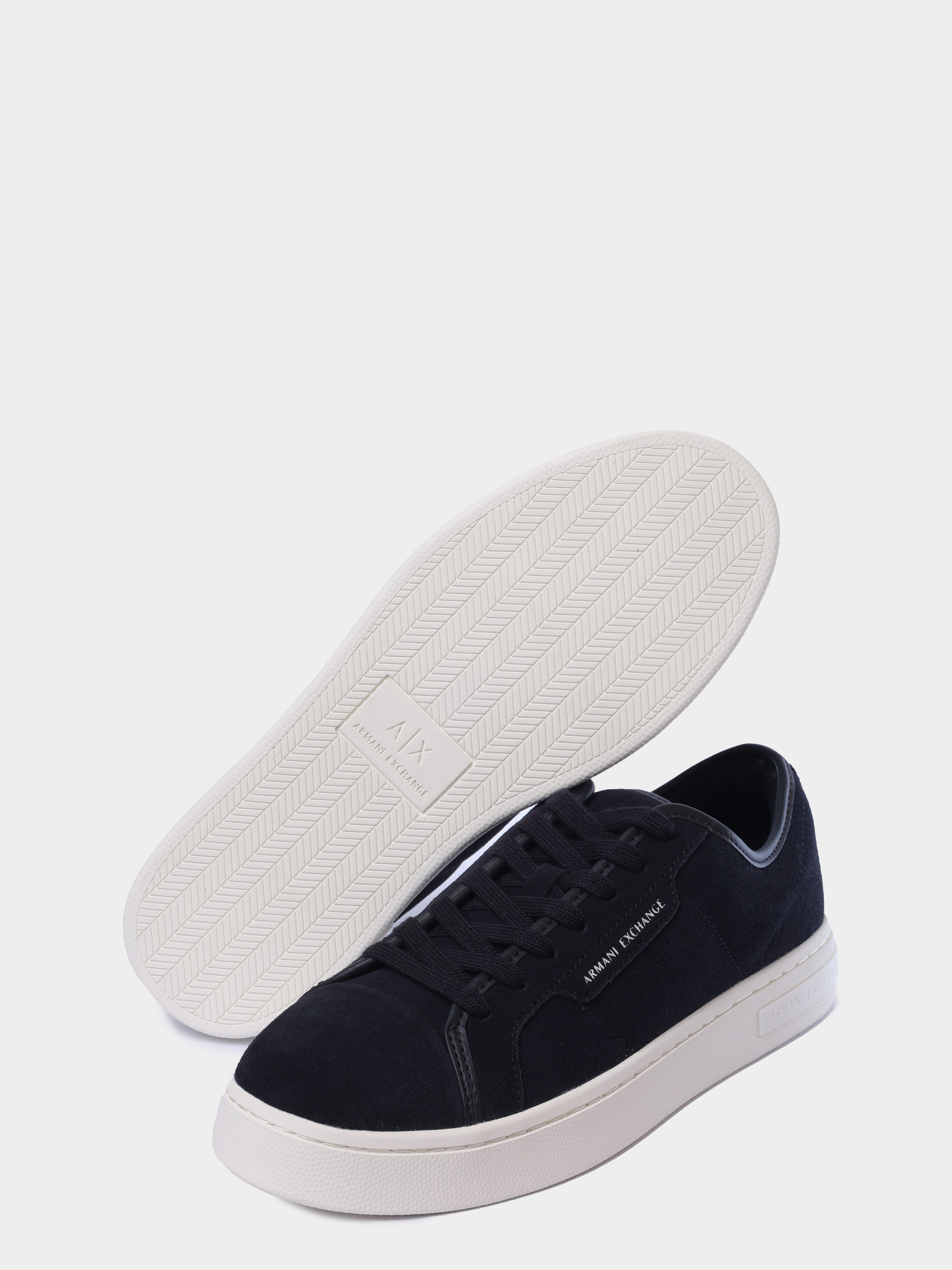 Кеды Armani Exchange XM003617 AF29106 UB004 замшевые мужские — купить в интернет-магазине Verdistore