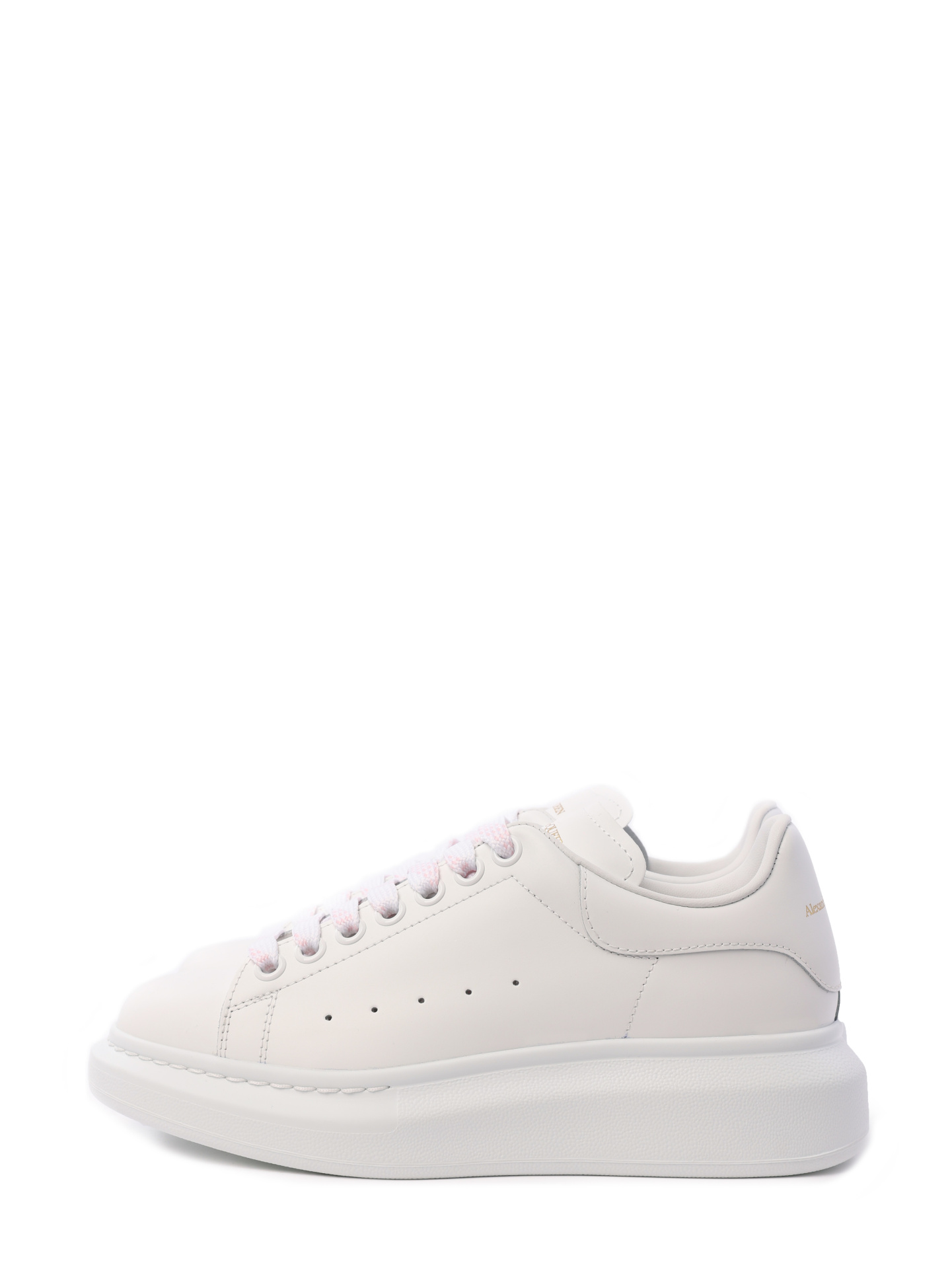 Кеды Alexander McQueen 553770WHGP0 9000 белые женские с лаконичным монохромным дизайном — купить в интернет-магазине Verdistore