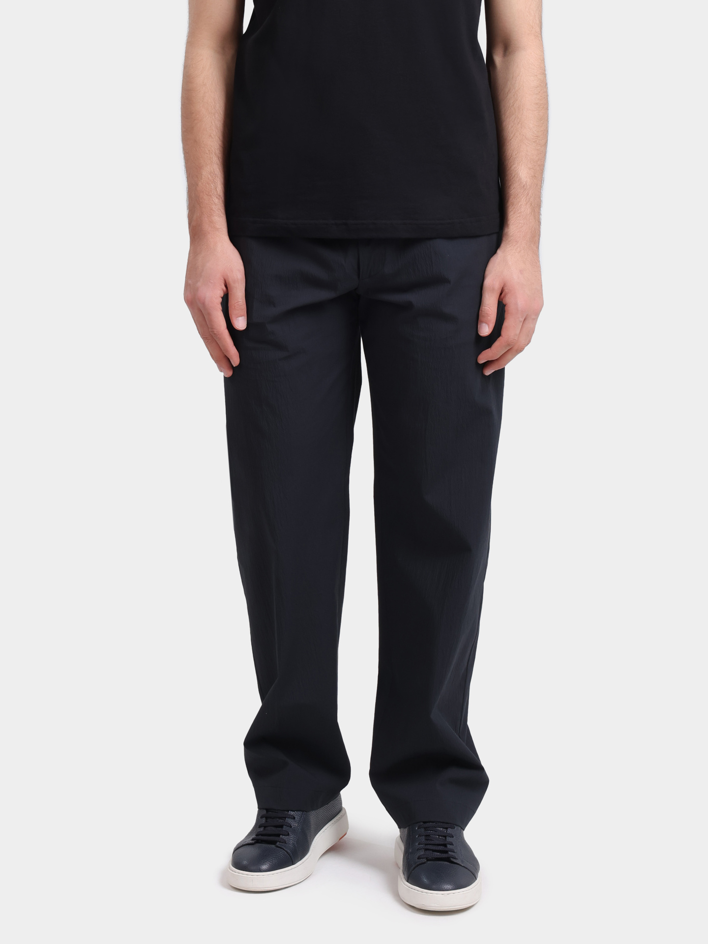 Брюки Lardini PA VICE79 PAIF66401 темно-синие мужские  — купить в интернет-магазине Verdistore