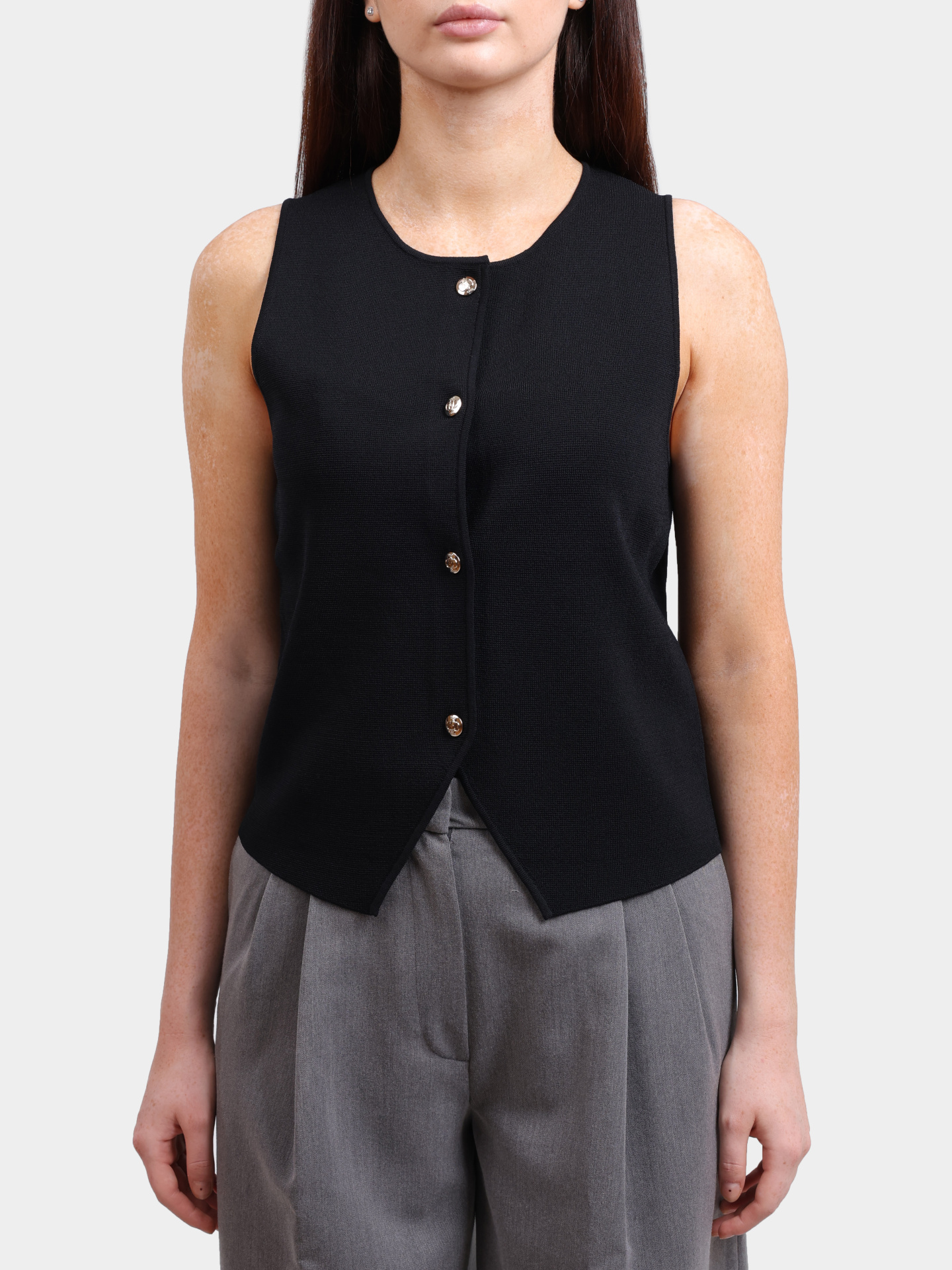 Жилет Liu-Jo CF5312 MS55N 22222 черный женский — купить в интернет-магазине Verdistore