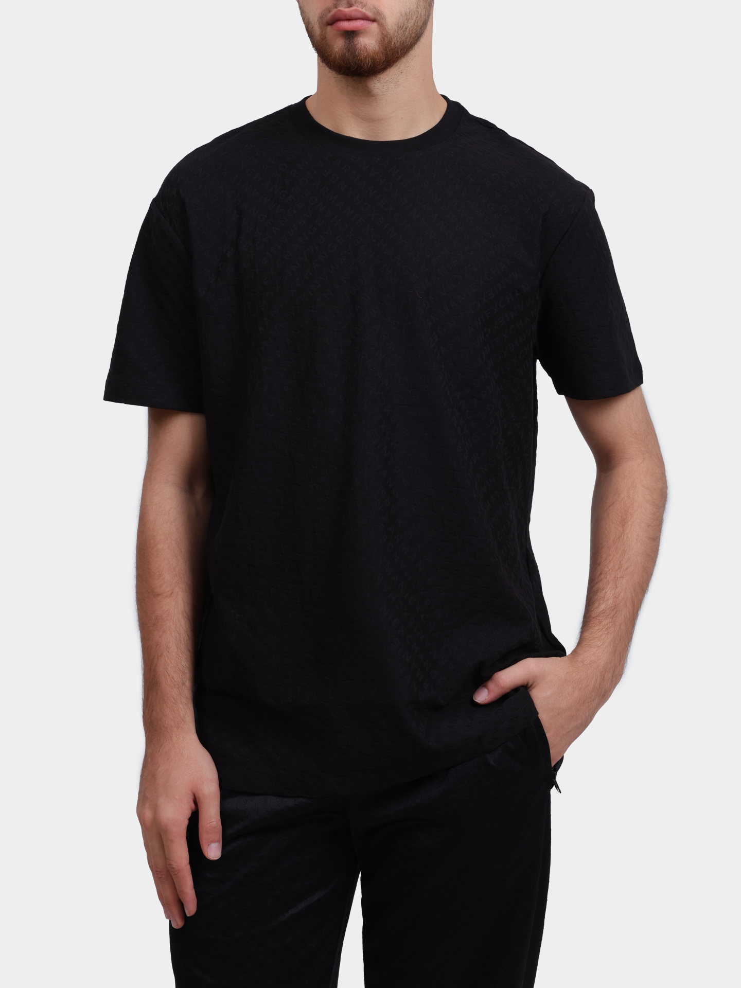 Футболка Armani Exchange XM001431 AF10337 FC022 хлопковая мужская — купить в интернет-магазине Verdistore