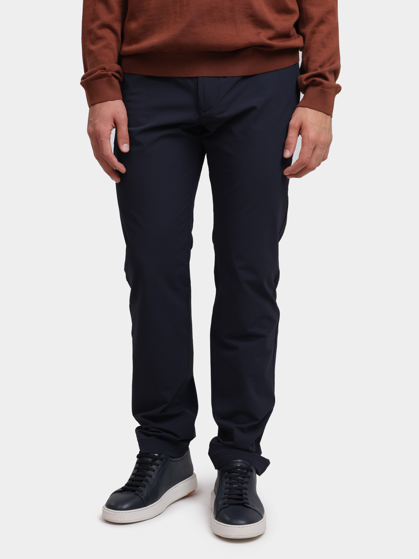 Брюки Boss 50530686 404 темно-синие мужские — купить в интернет-магазине Verdistore