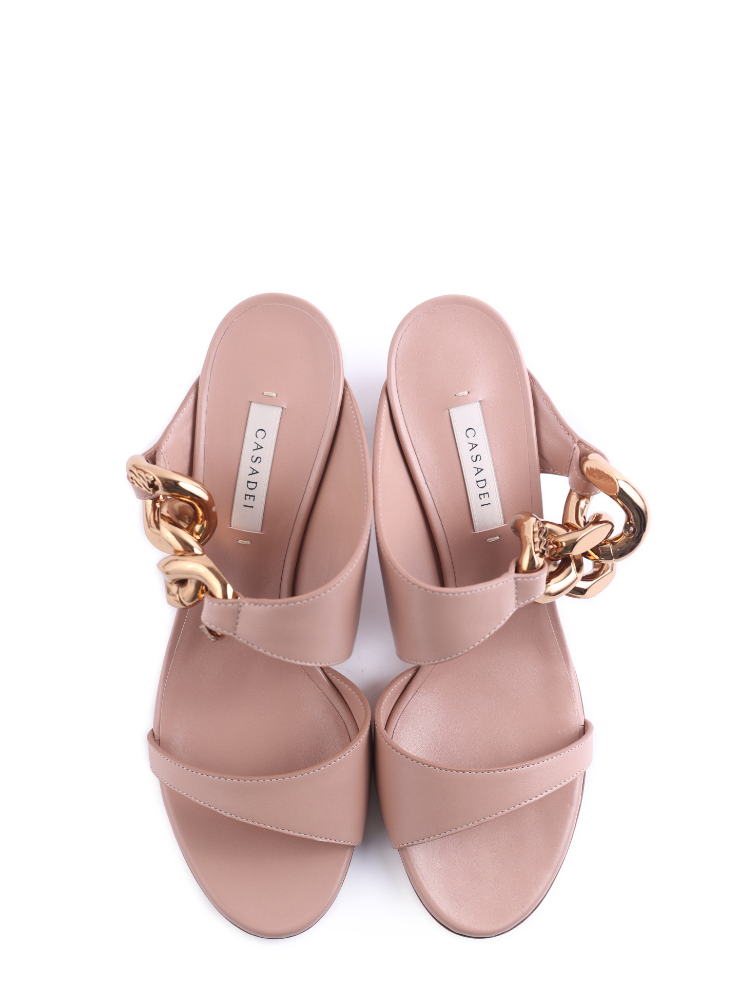 Сабо Casadei 1M790U0601C16852801 кожаные женские — купить в интернет-магазине Verdistore