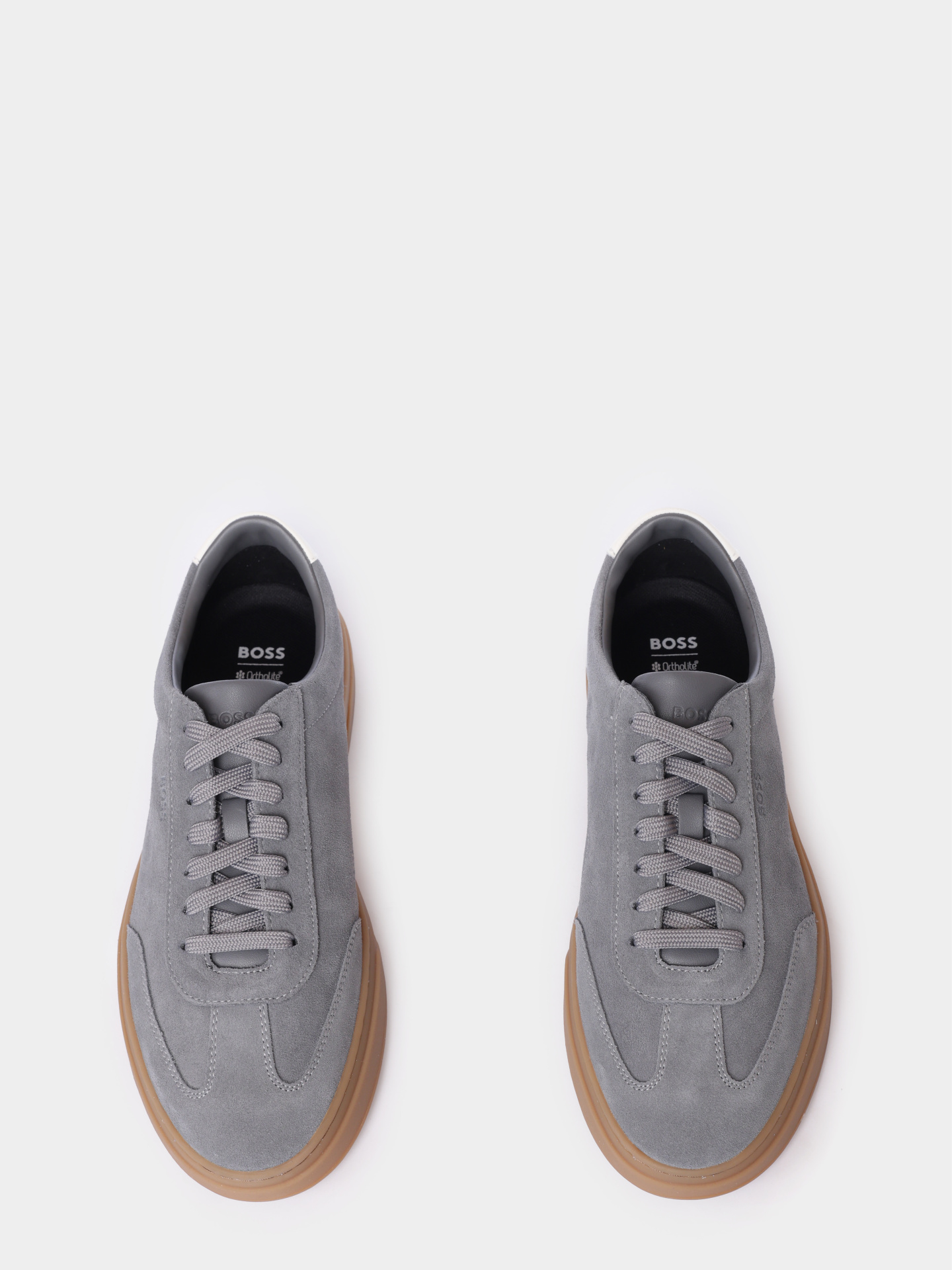 Кеды Boss 50548715 032 замшевые мужские — купить в интернет-магазине Verdistore