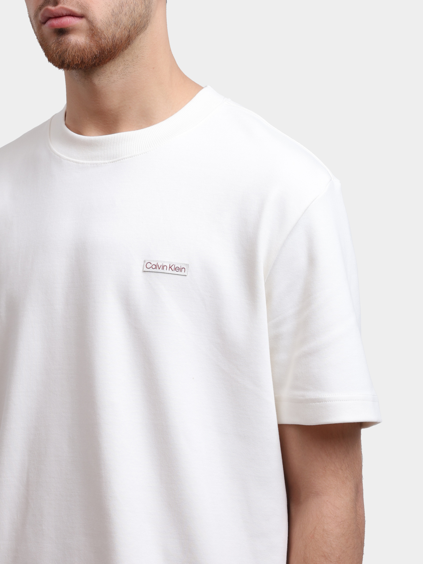 Футболка Calvin Klein Jeans J30J327234 YAS хлопковая мужская — купить в интернет-магазине Verdistore