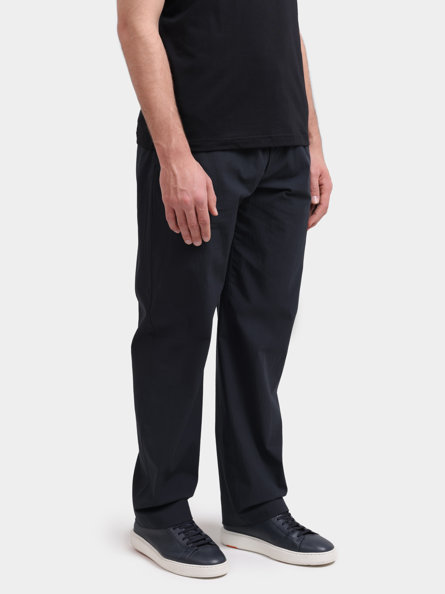 Брюки Lardini PA VICE79 PAIF66401 темно-синие мужские  — купить в интернет-магазине Verdistore