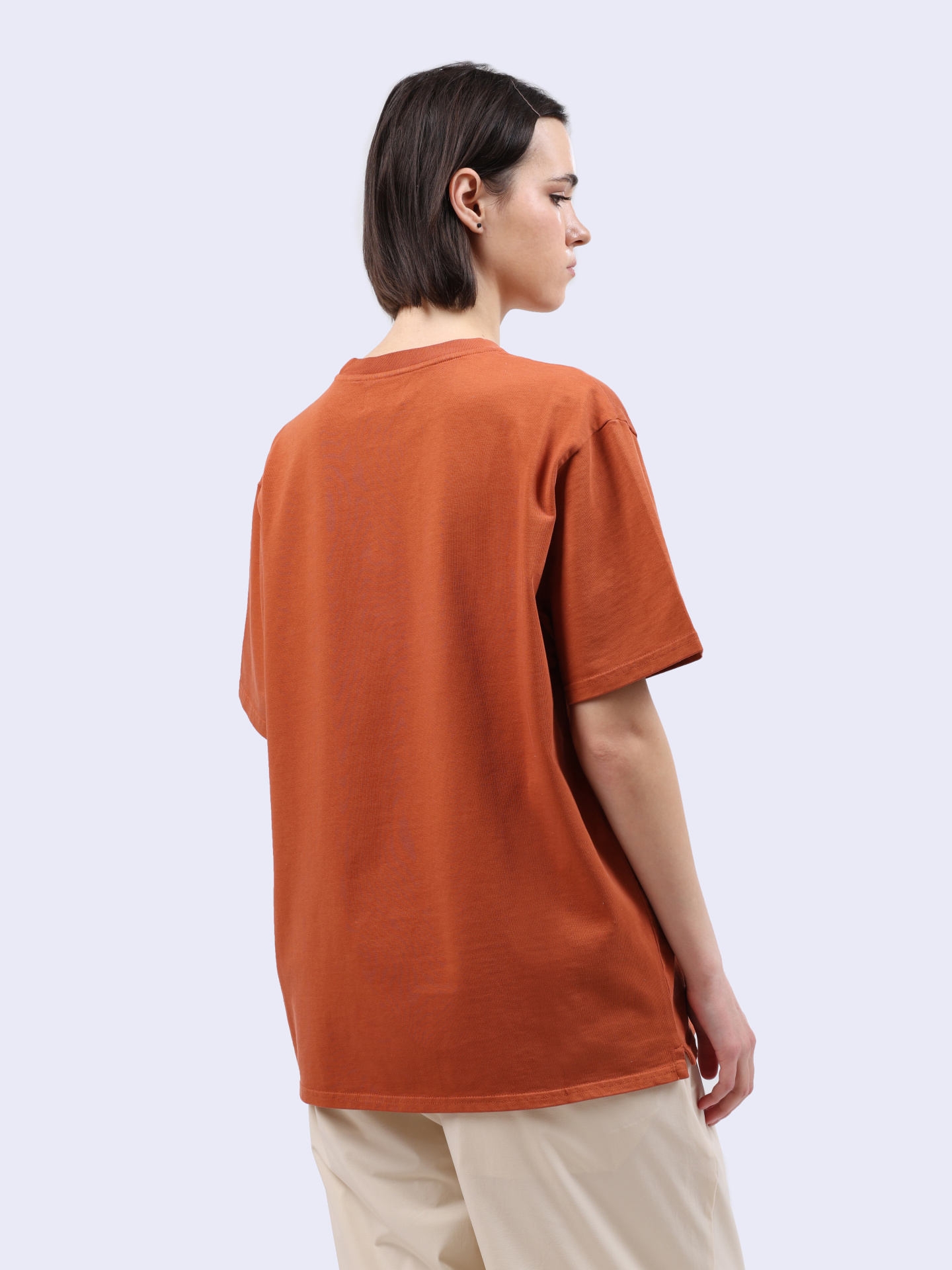 Футболка Autry TSPX-12OO оранжевая женская с аппликацией — купить в интернет-магазине Verdistore