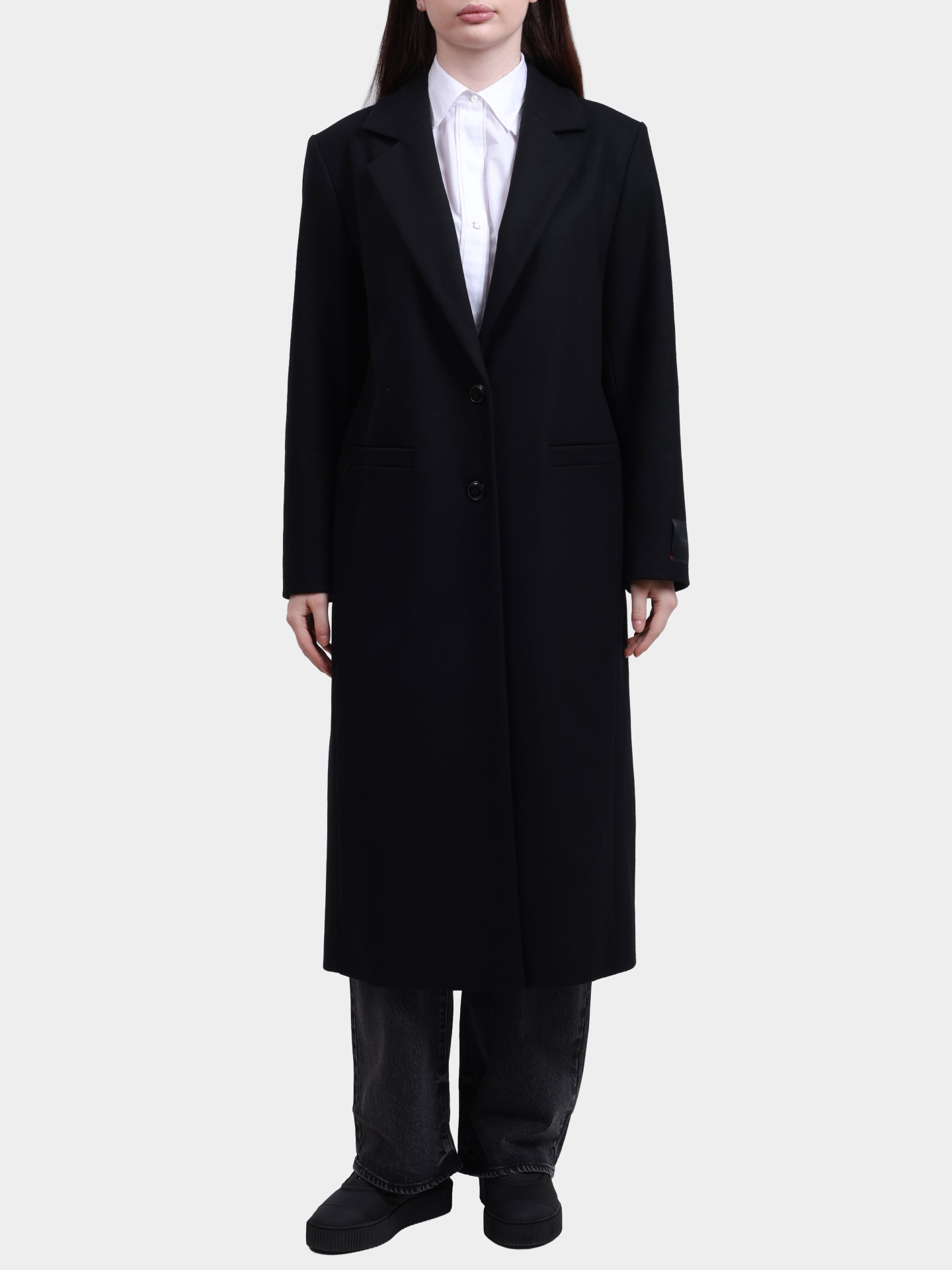 Пальто Hugo 50526199 001 шерстяное женское — купить в интернет-магазине Verdistore