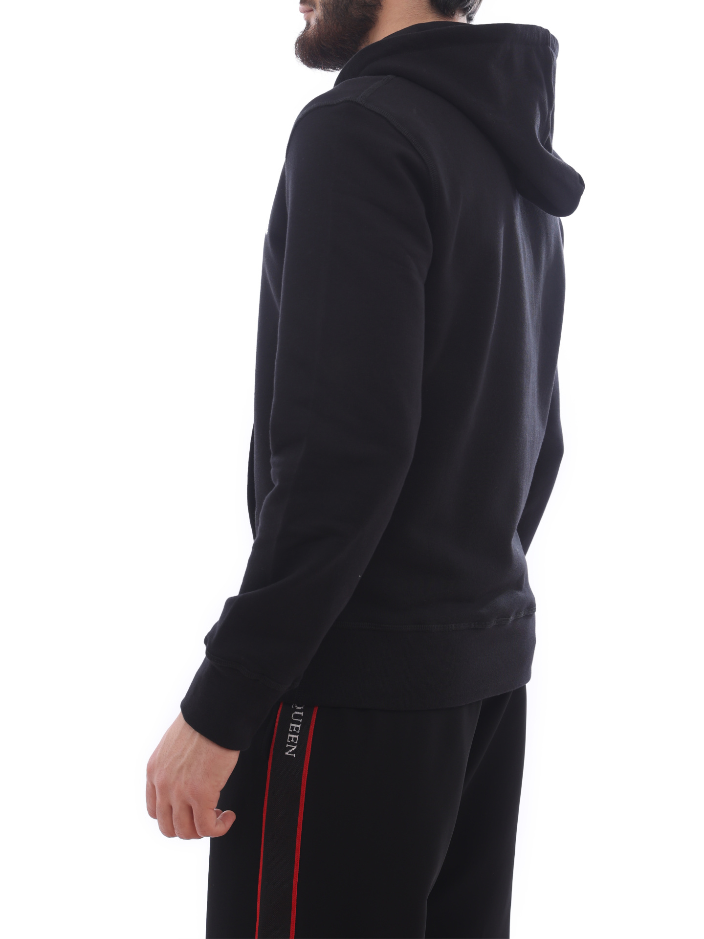 Толстовка Alexander McQueen688715 QSZ81 0911 черная мужская — купить в интернет-магазине Verdistore