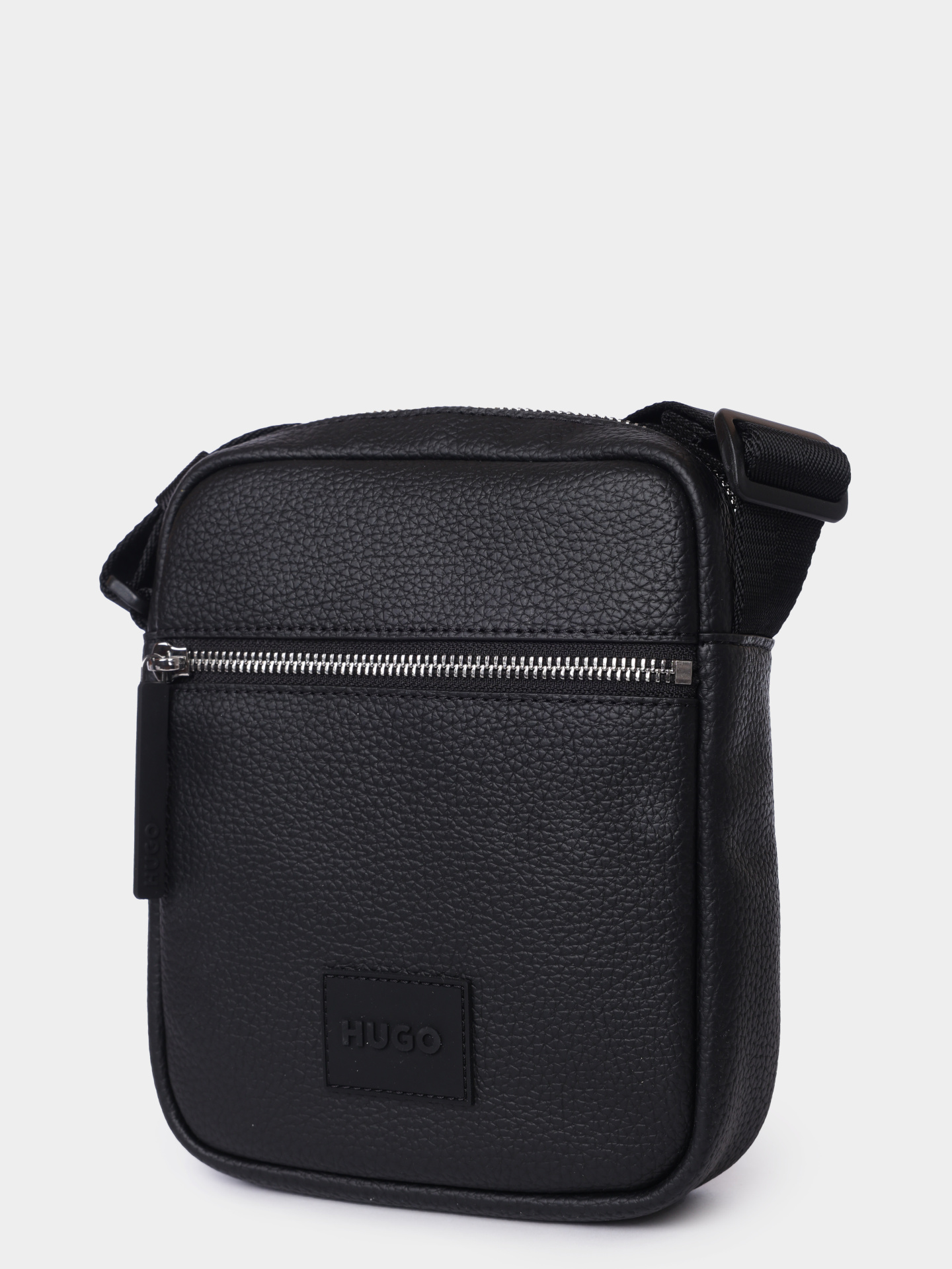 Сумка Hugo 50535669 001 черная мужская с логотипом  — купить в интернет-магазине Verdistore