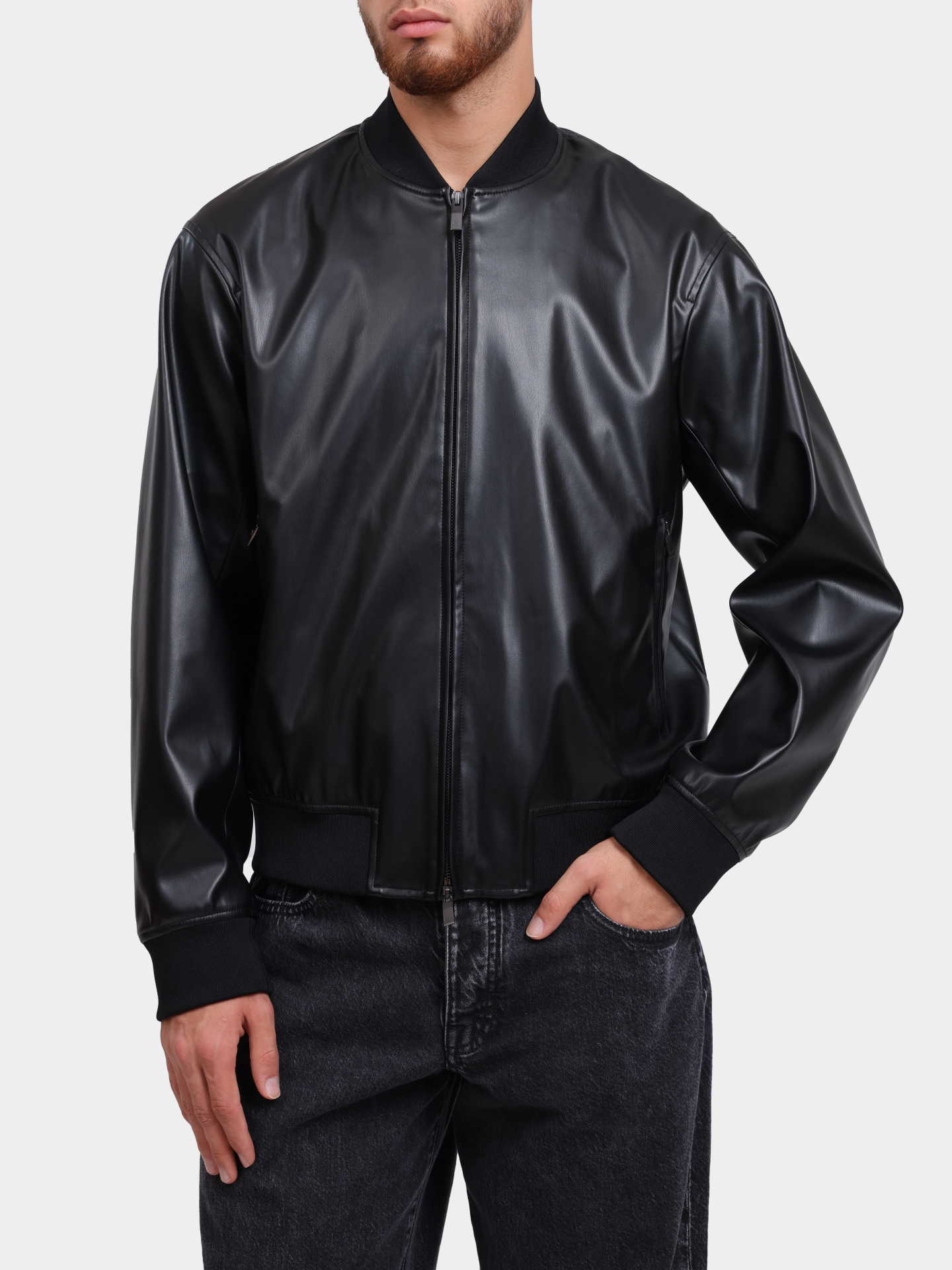 Куртка Armani Exchange XM001241 AF14863 UC001 черная мужская  — купить в интернет-магазине Verdistore