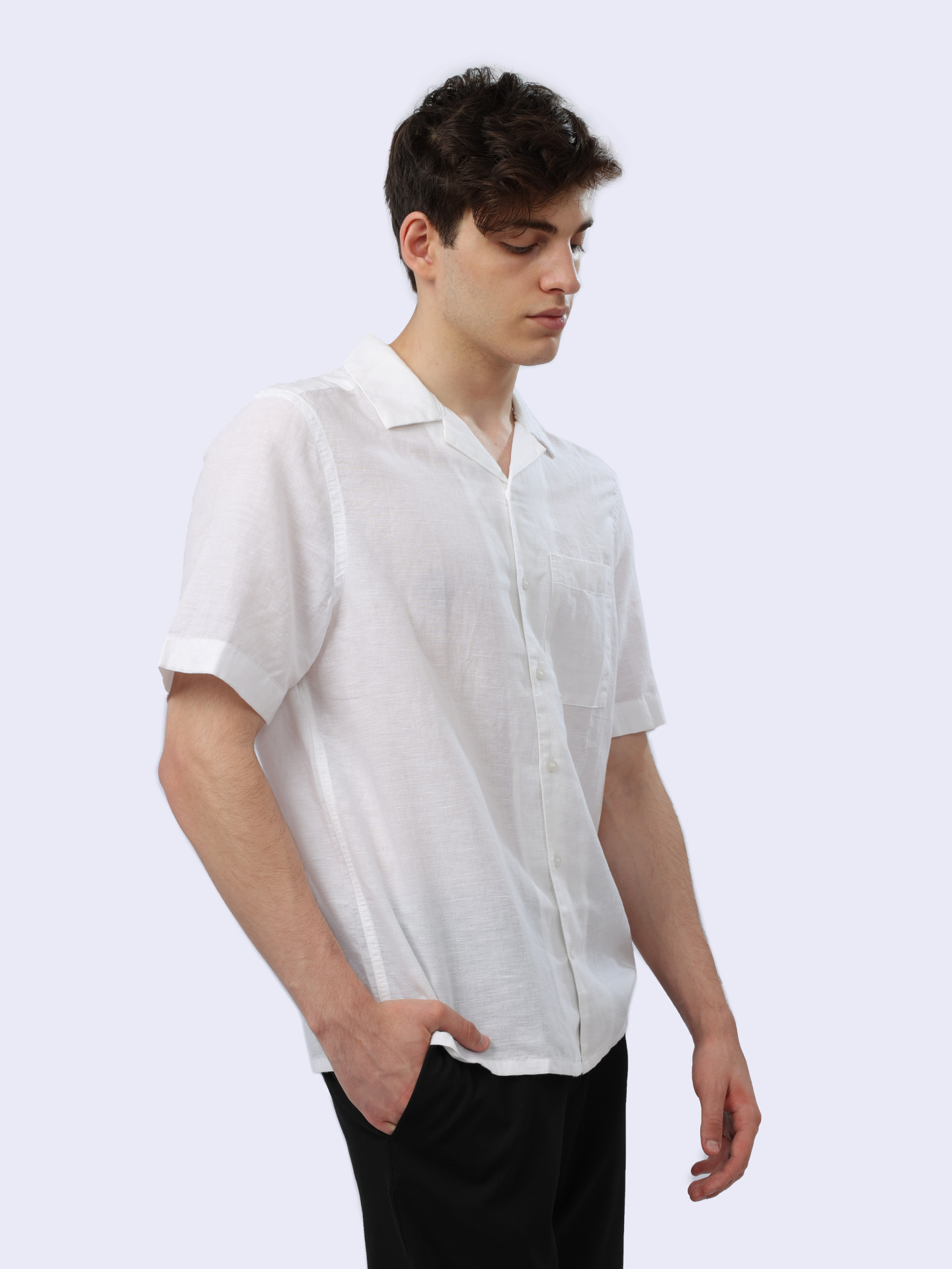 Рубашка Calvin Klein K10K109521 белая мужская — купить в интернет-магазине Verdistore