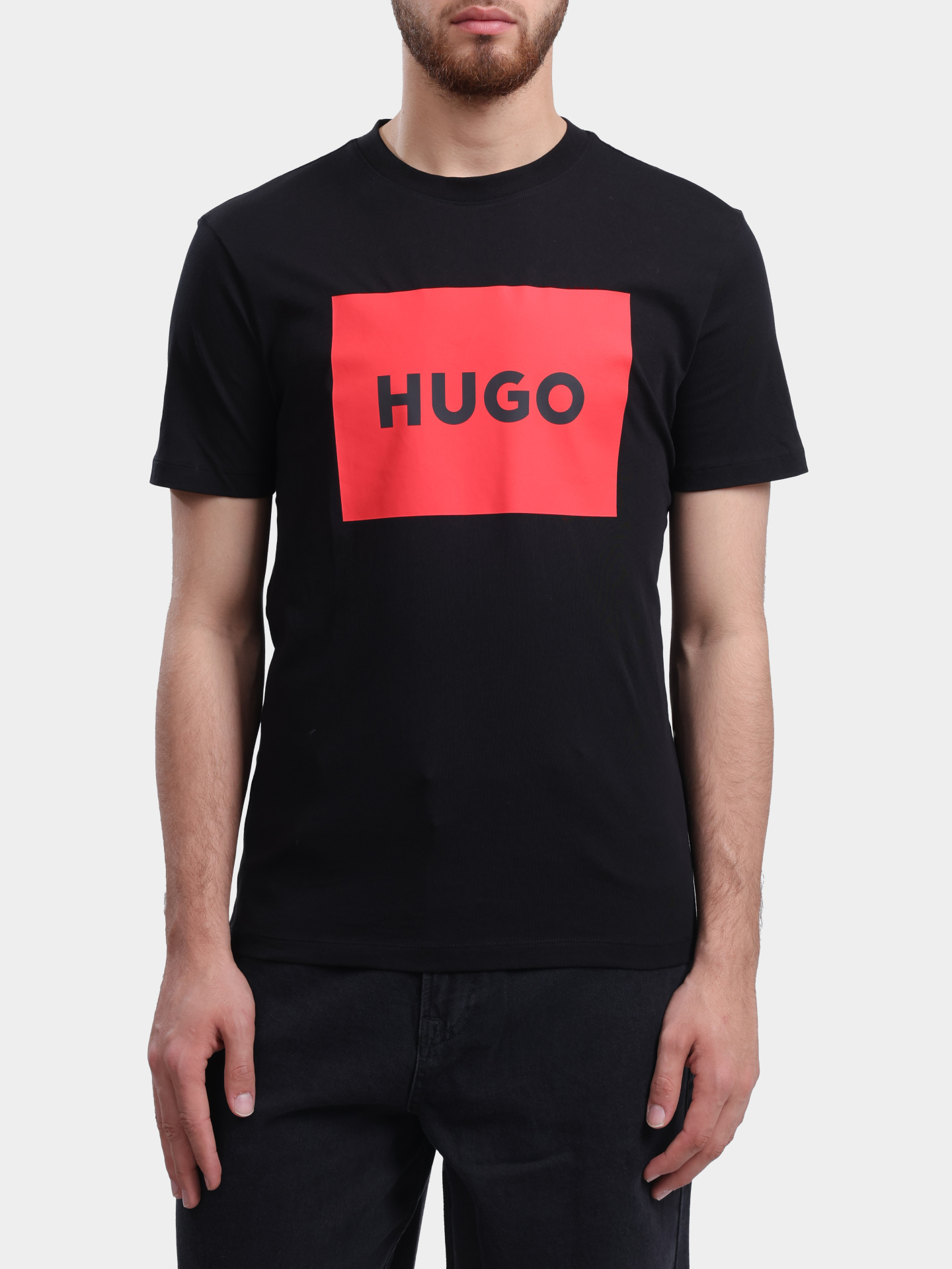 Футболка Hugo 50467952 001 хлопковая мужская — купить в интернет-магазине Verdistore