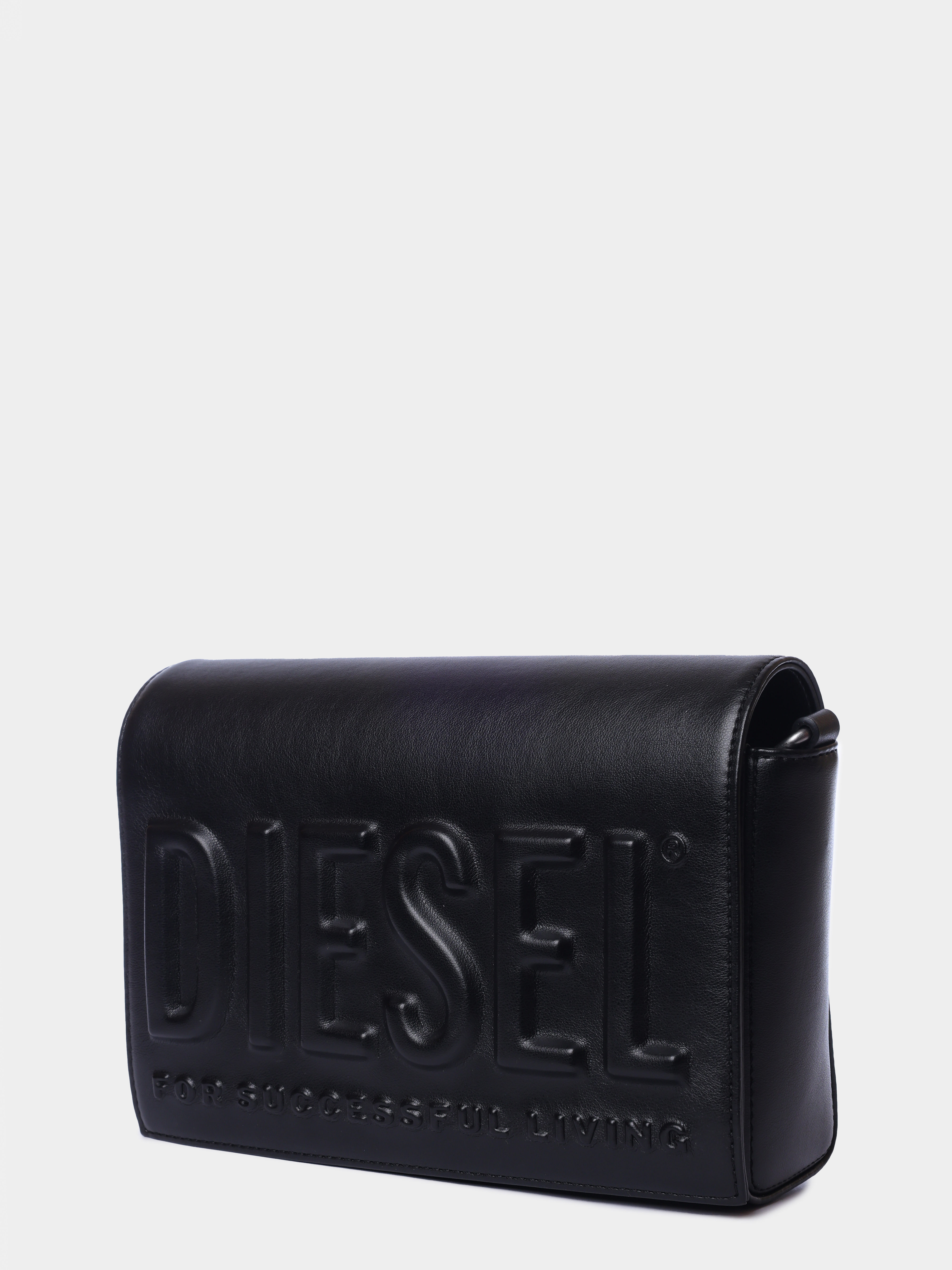 Сумка Diesel X10570P5184T8013 черная мужская с логотипом — купить в интернет-магазине Verdistore
