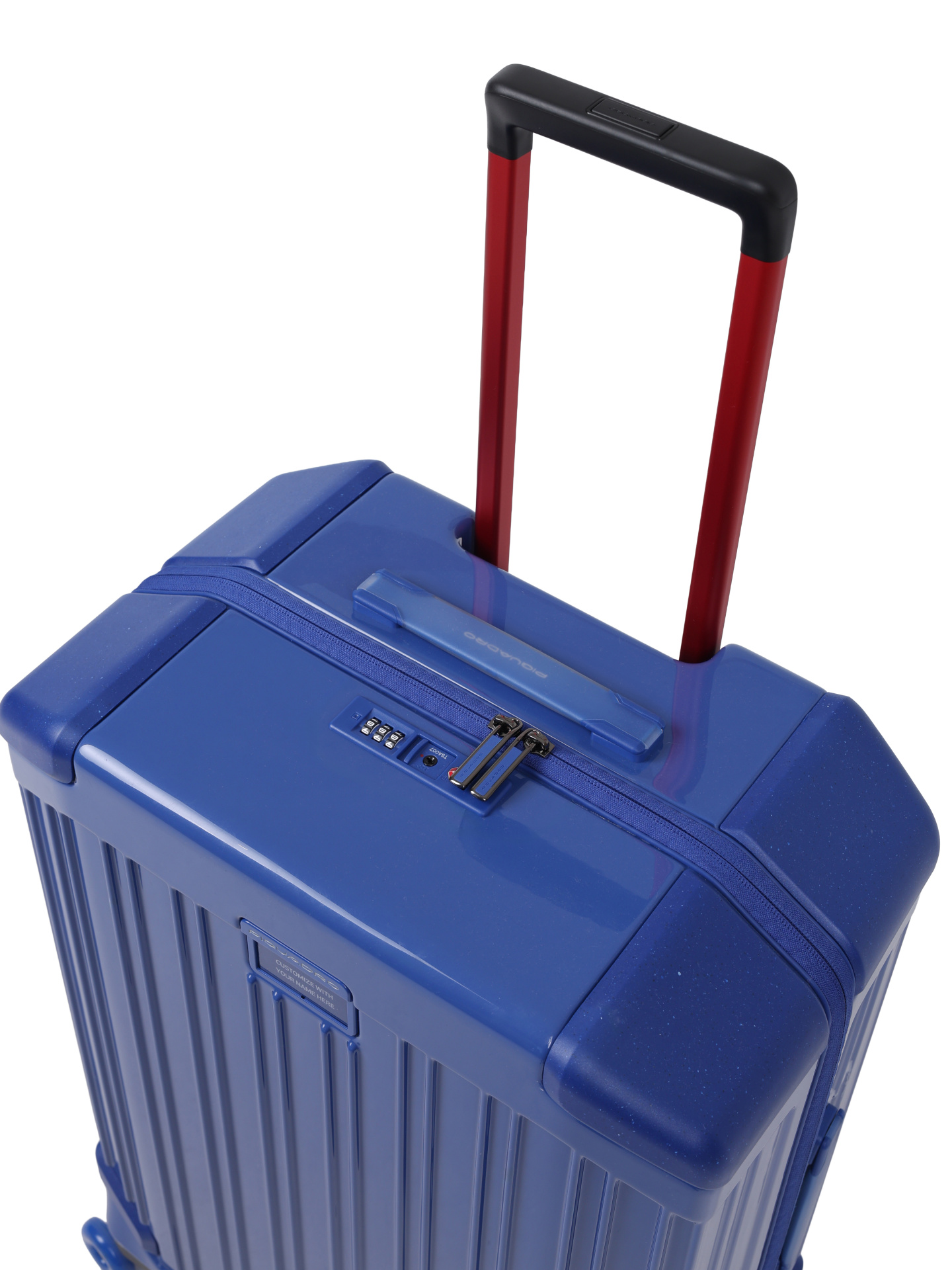 Чемодан Piquadro BV4427POP/BLU синий из поликарбоната — купить в интернет-магазине Verdistore