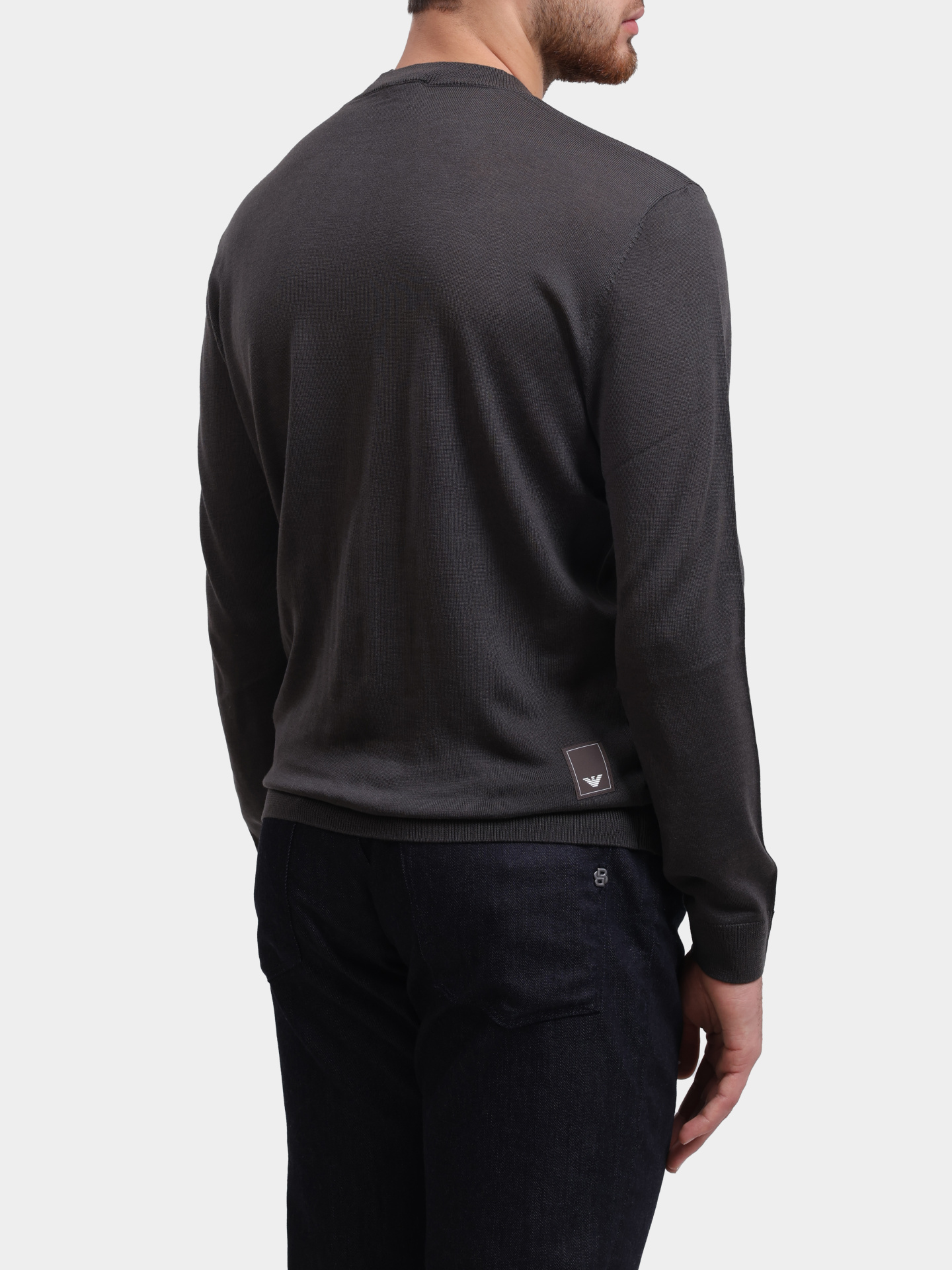 Джемпер Emporio Armani EM001957 AF14114 U8122 шерстяной мужской — купить в интернет-магазине Verdistore