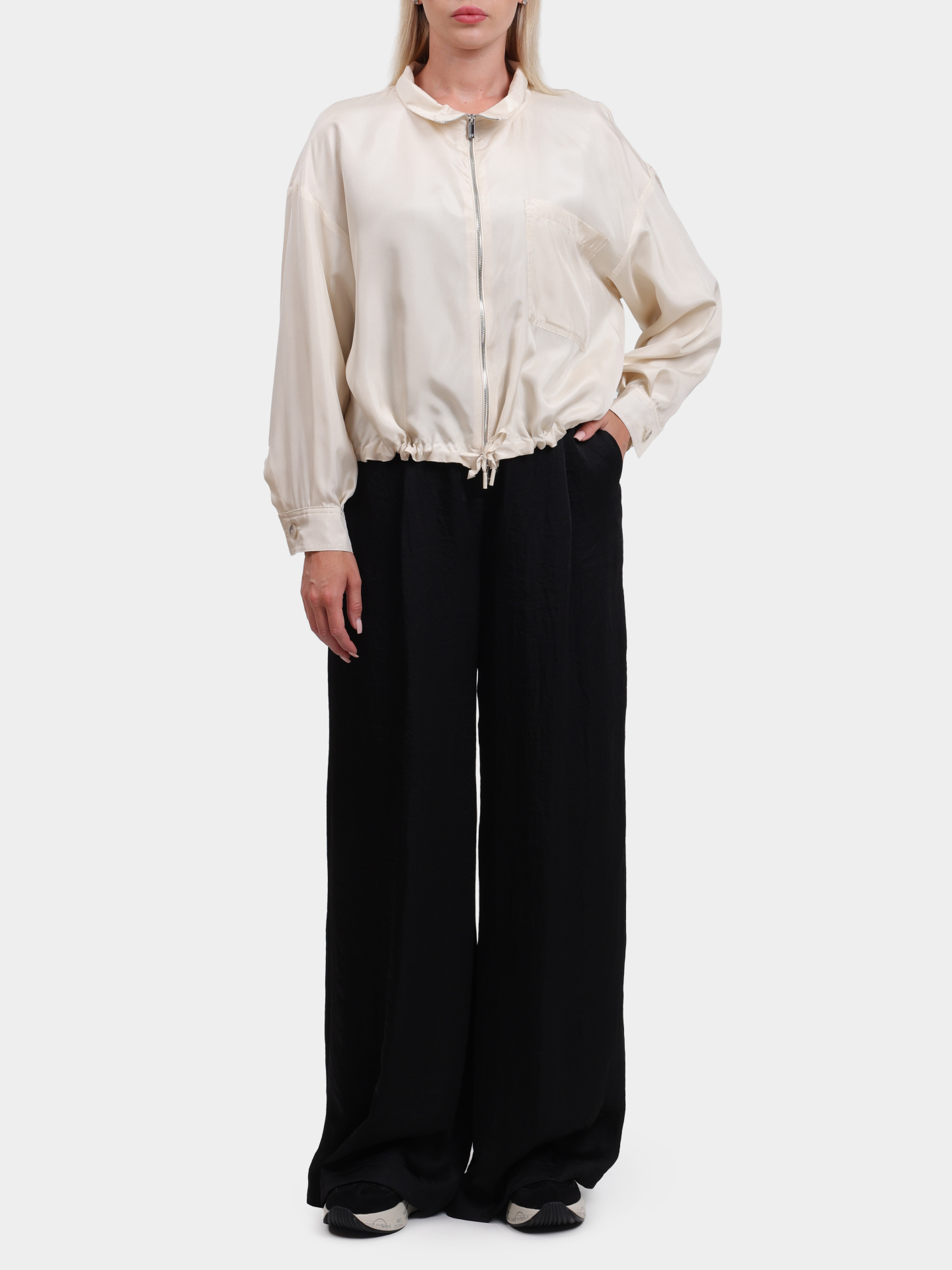 Брюки MARELLA SILICIO 001 черные женские — купить в интернет-магазине Verdistore