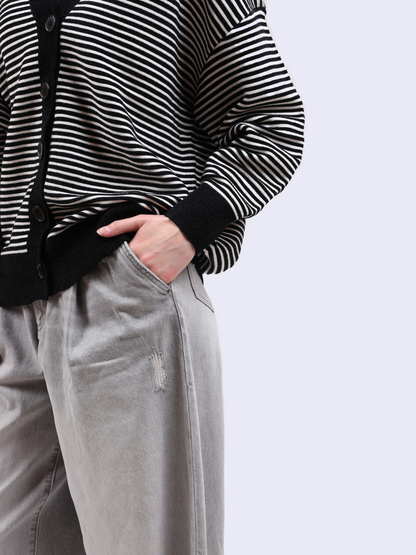 Кардиган Armani Exchange 6DYE1N YM1TZ 21DC полосатый женский — купить в интернет-магазине Verdistore