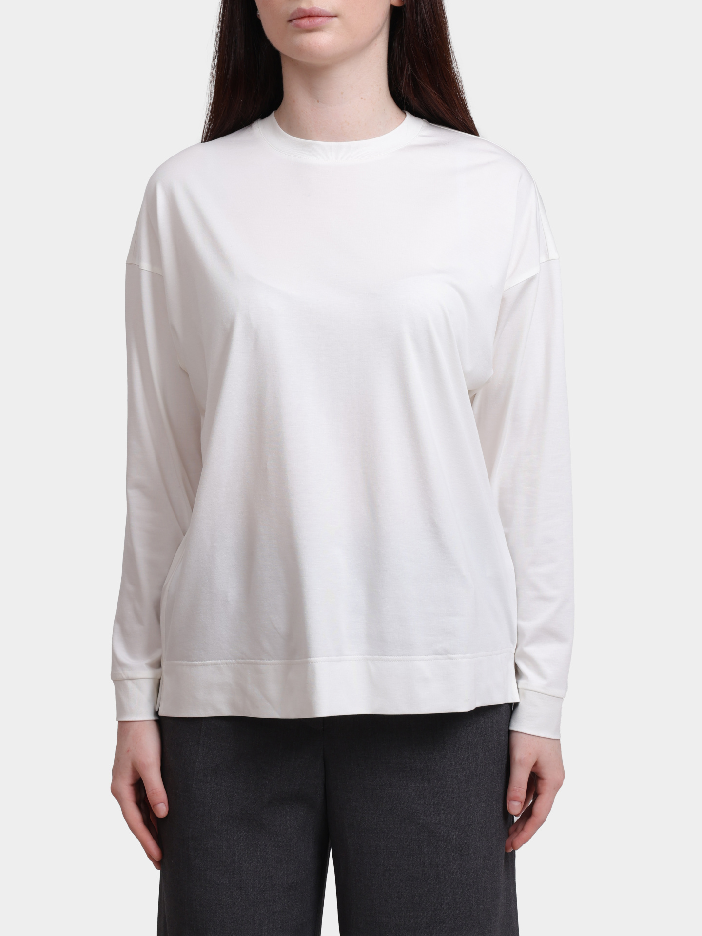 Лонгслив Re Vera 56W-27-2161 белый женский — купить в интернет-магазине Verdistore