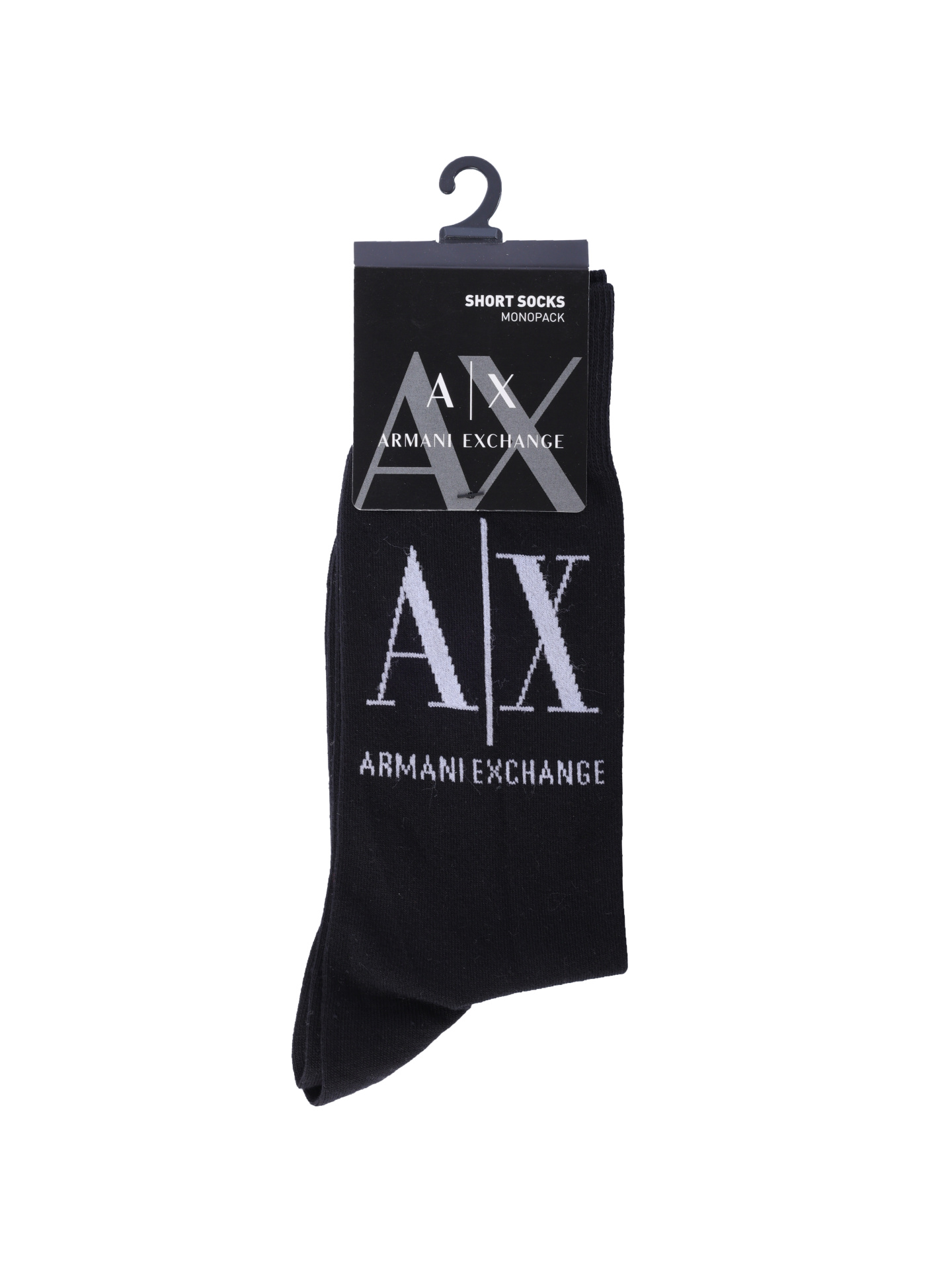 Носки Armani Exchange 953033 CC653 00020 черные мужские — купить в интернет-магазине Verdistore