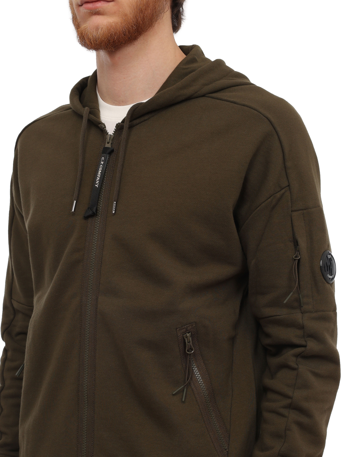 Толстовка C.P. Company 15CMSS400A-005086W 683 хлопковая мужская — купить в интернет-магазине Verdistore