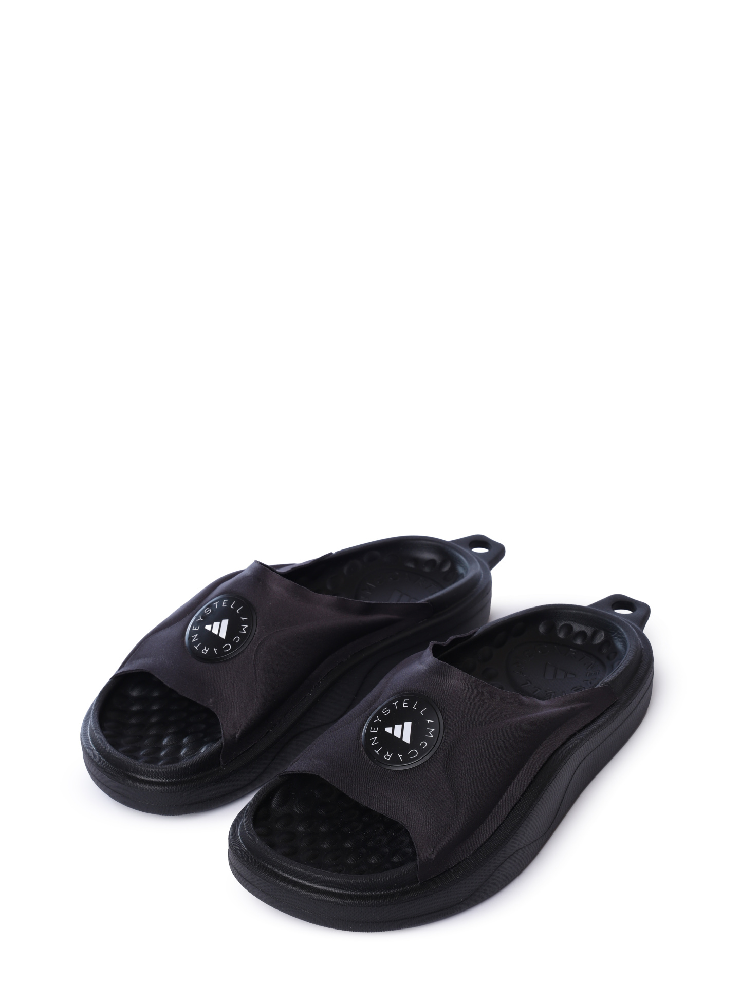 Шлепанцы Adidas by Stella McCartney JS0265 черные женские — купить в интернет-магазине Verdistore