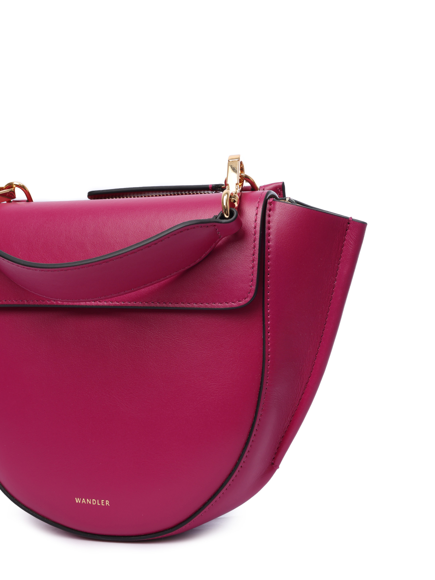 Сумка 24104000025 1879 цвета фуксия из натуральной кожи — купить в интернет-магазине Verdistore