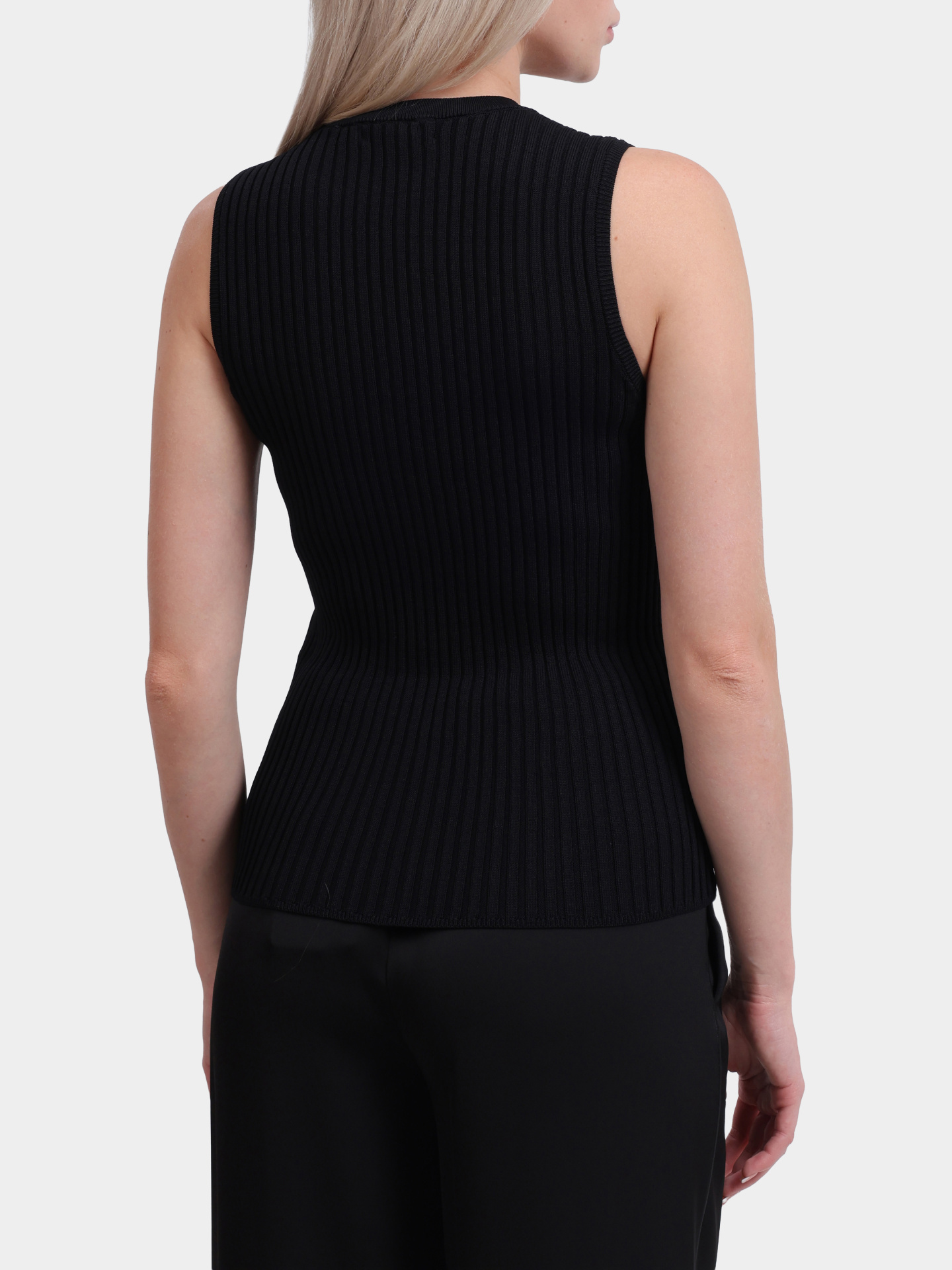 Топ Armani Exchange XW000118 AF10352 UC001 черный женский — купить в интернет-магазине Verdistore