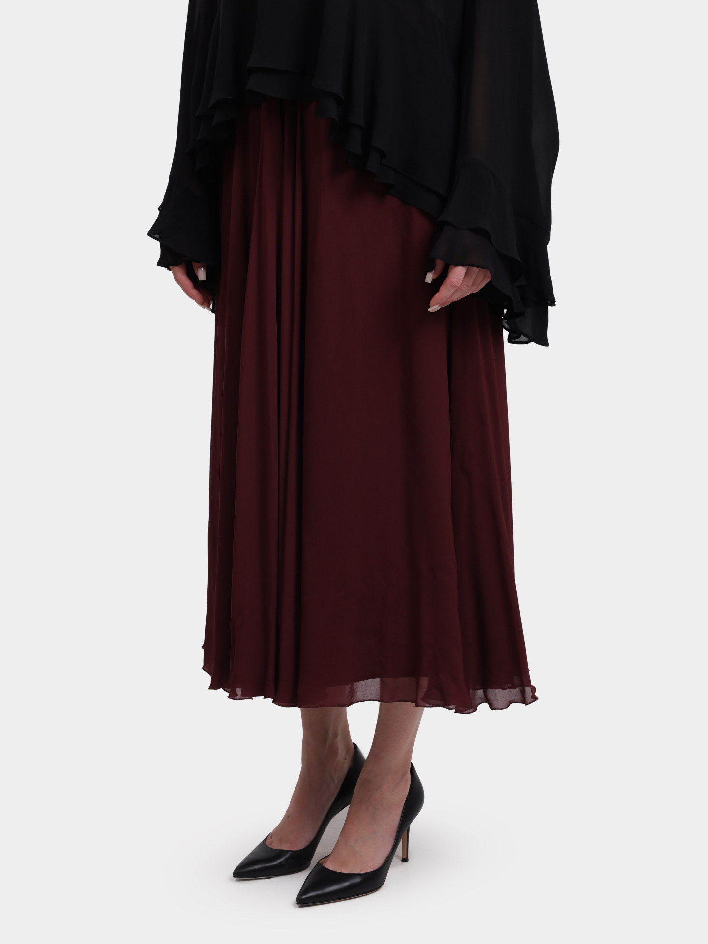 Юбка Marella BRADO 006 бордовая женская — купить в интернет-магазине Verdistore