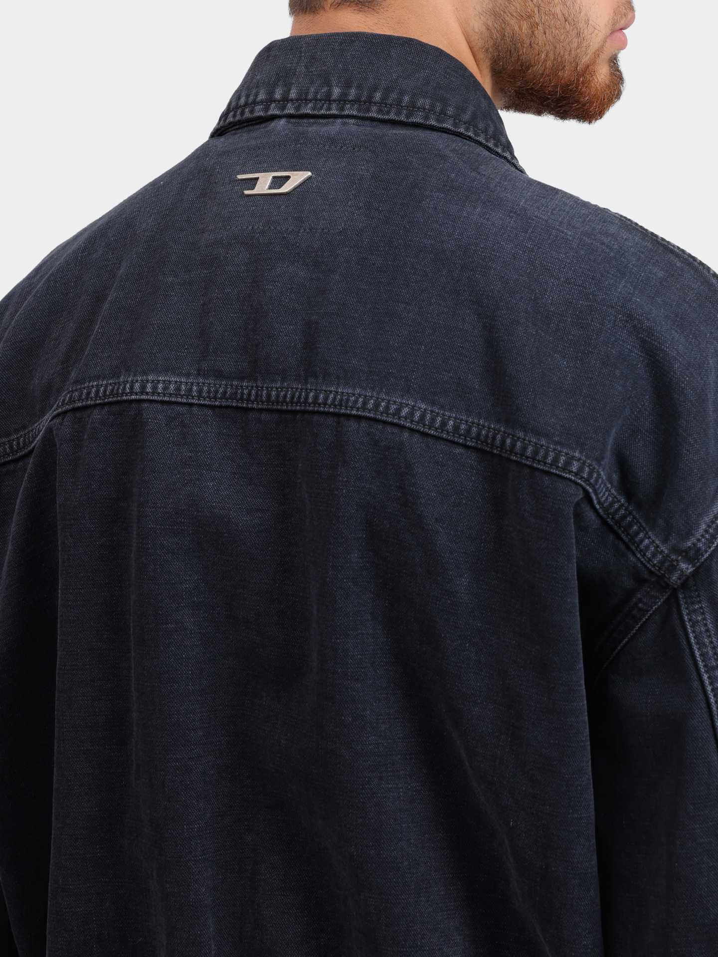 Бомбер Diesel A15780007Z902 джинсовый мужской — купить в интернет-магазине Verdistore