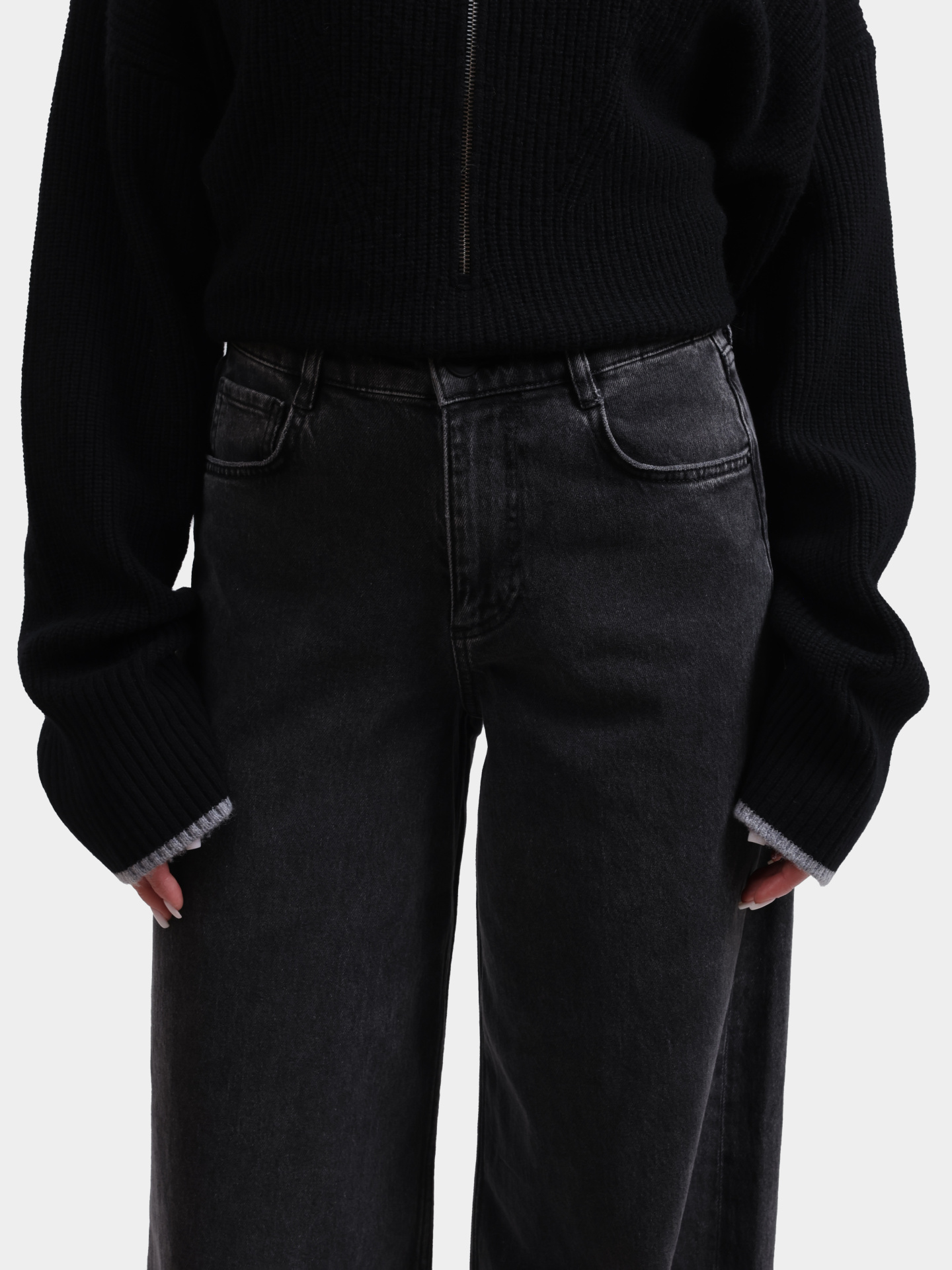 Джинсы 71434-1566-03 серые женские — купить в интернет-магазине Verdistore