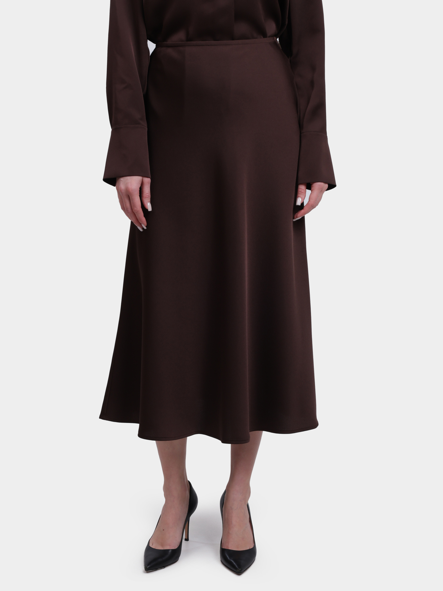 Юбка 58 254B58Sophie 10020175 201 темно-коричневая женская — купить в интернет-магазине Verdistore