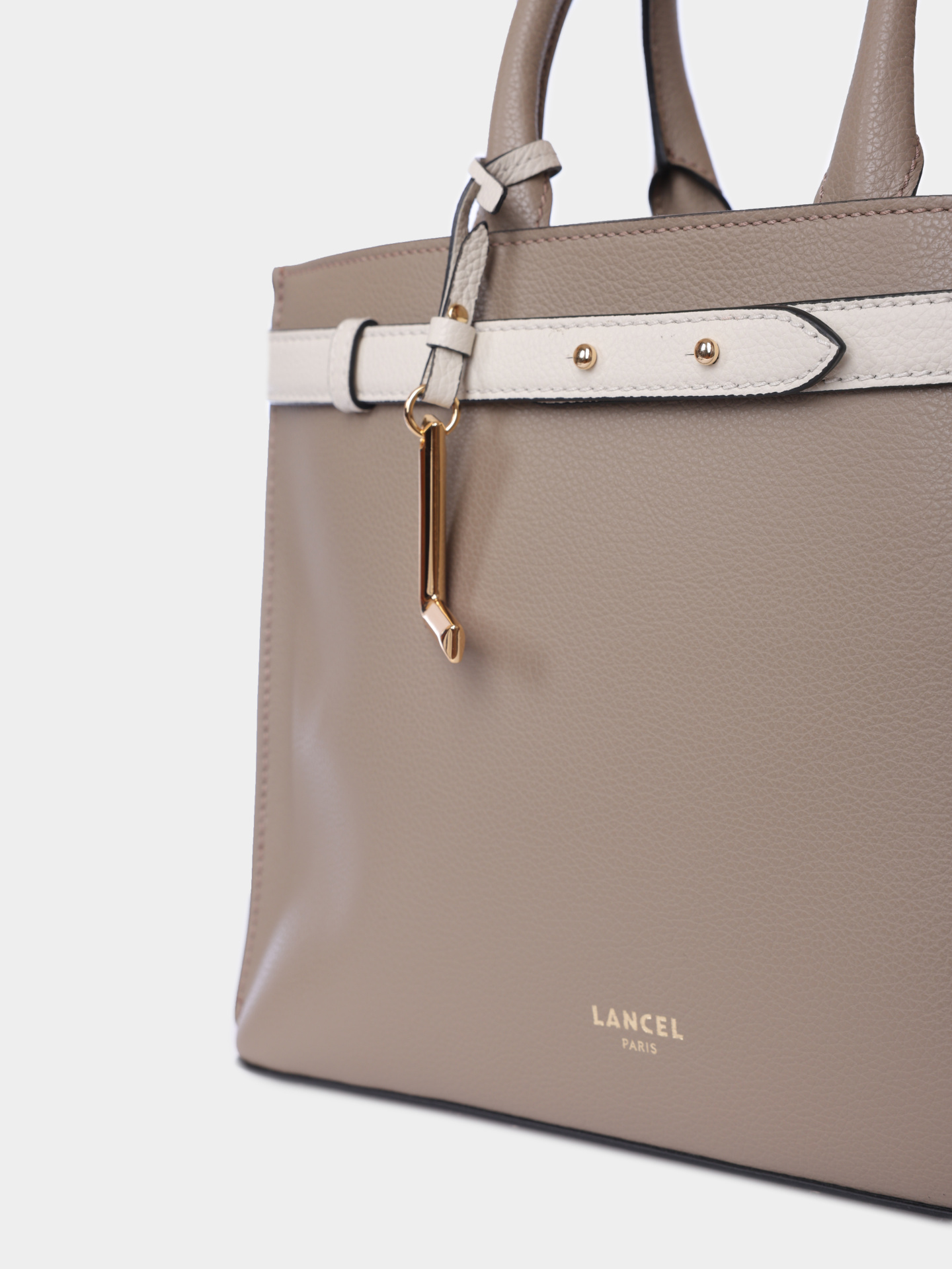 Сумка Lancel A13548 LL бежевая женская из кожи  — купить в интернет-магазине Verdistore
