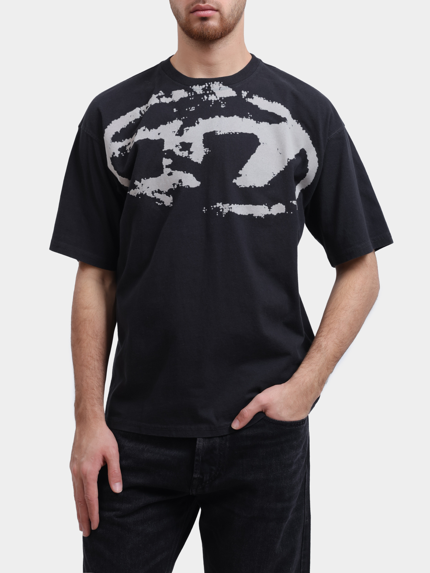 Футболка Diesel A130490DQAU9XX хлопковая мужская — купить в интернет-магазине Verdistore