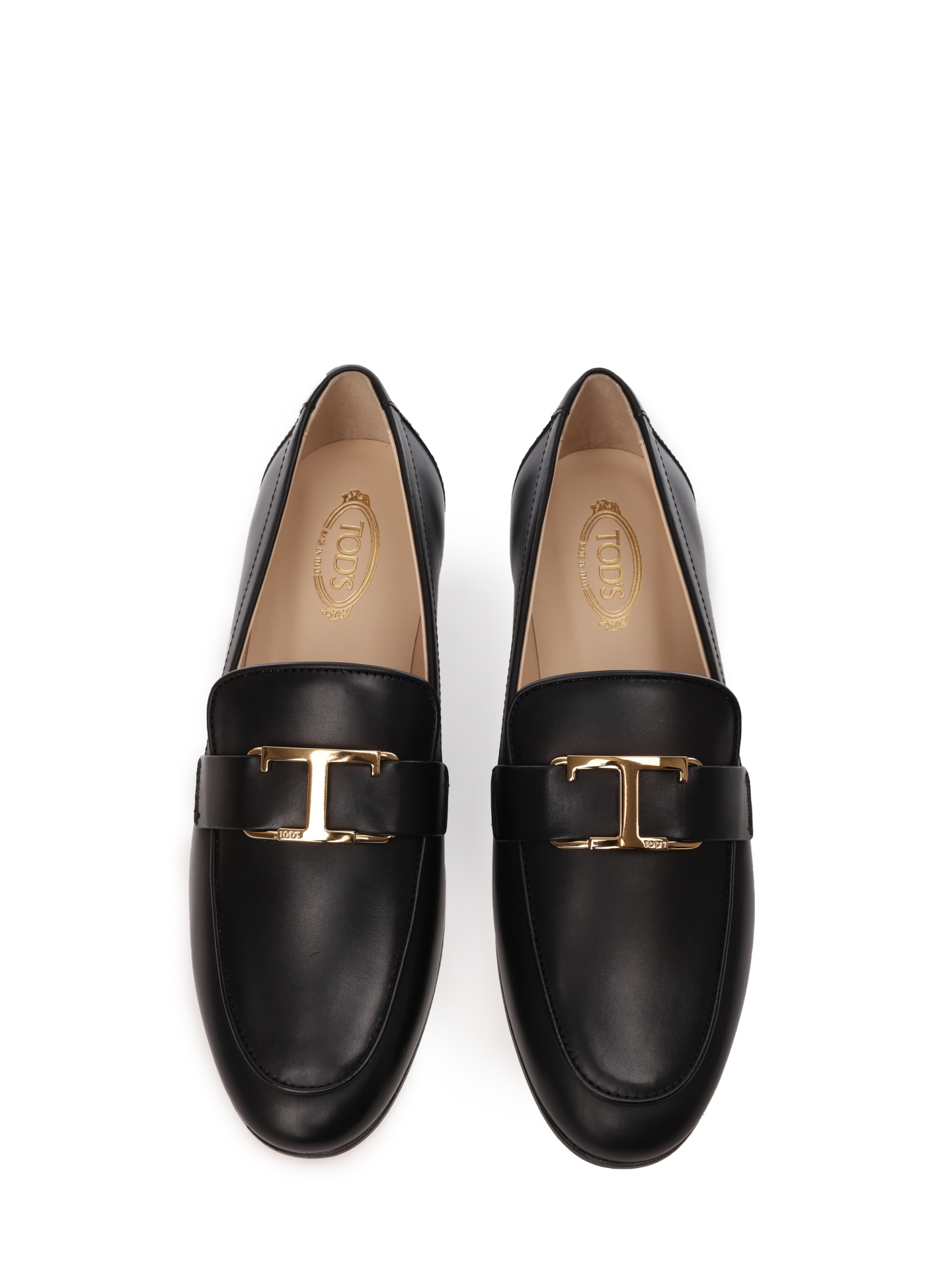 Лоферы Tod's XXW79A0GG90NF5 B999 кожаные женские — купить в интернет-магазине Verdistore