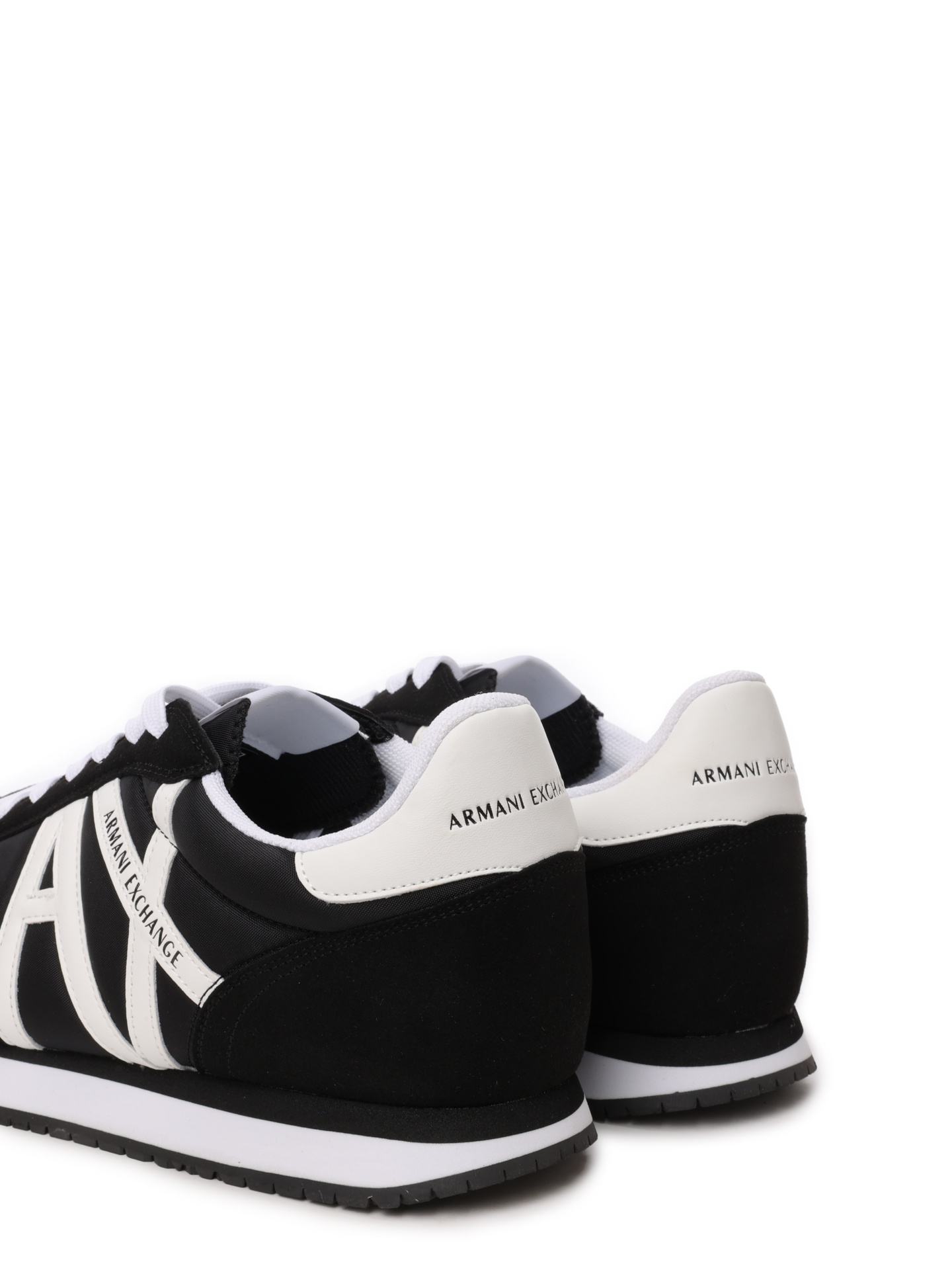 Кроссовки Armani Exchange XUX017 XCC68 K489 текстильные мужские с логотипом — купить в интернет-магазине Verdistore