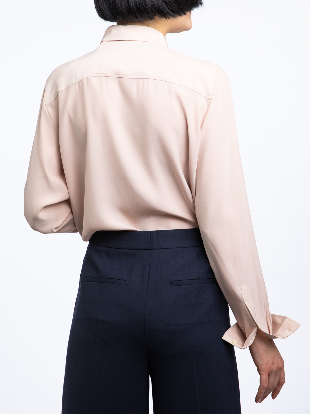 Блузка Barbara Bui P1400 пудровая женская из шелка — купить в интернет-магазине Verdistore