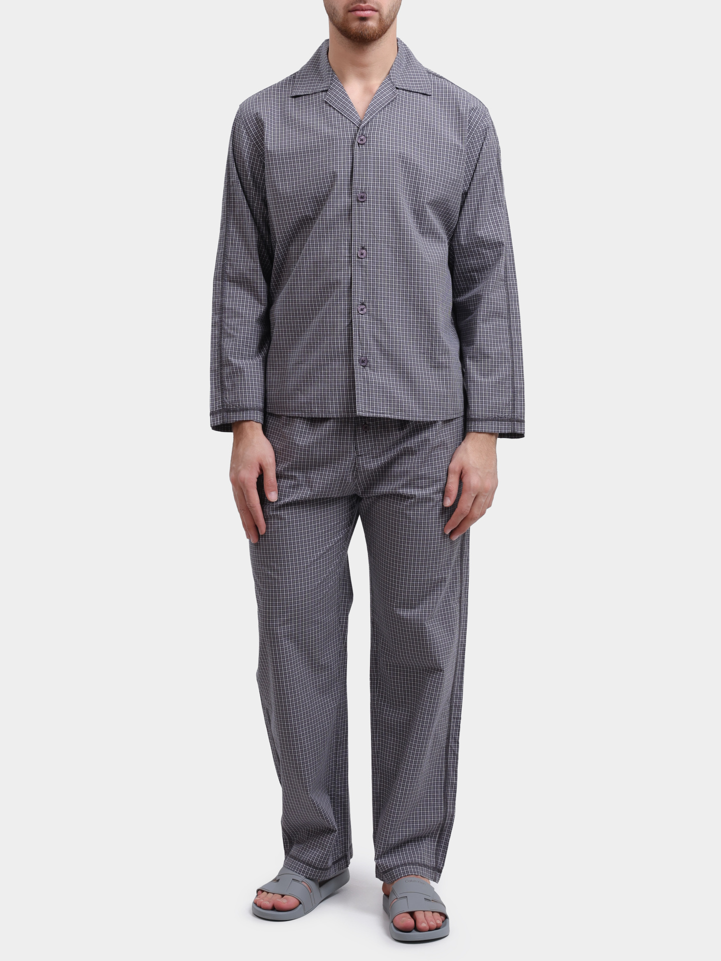 Пижама Diesel A193550CEBXE7282 клетчатая мужская — купить в интернет-магазине Verdistore