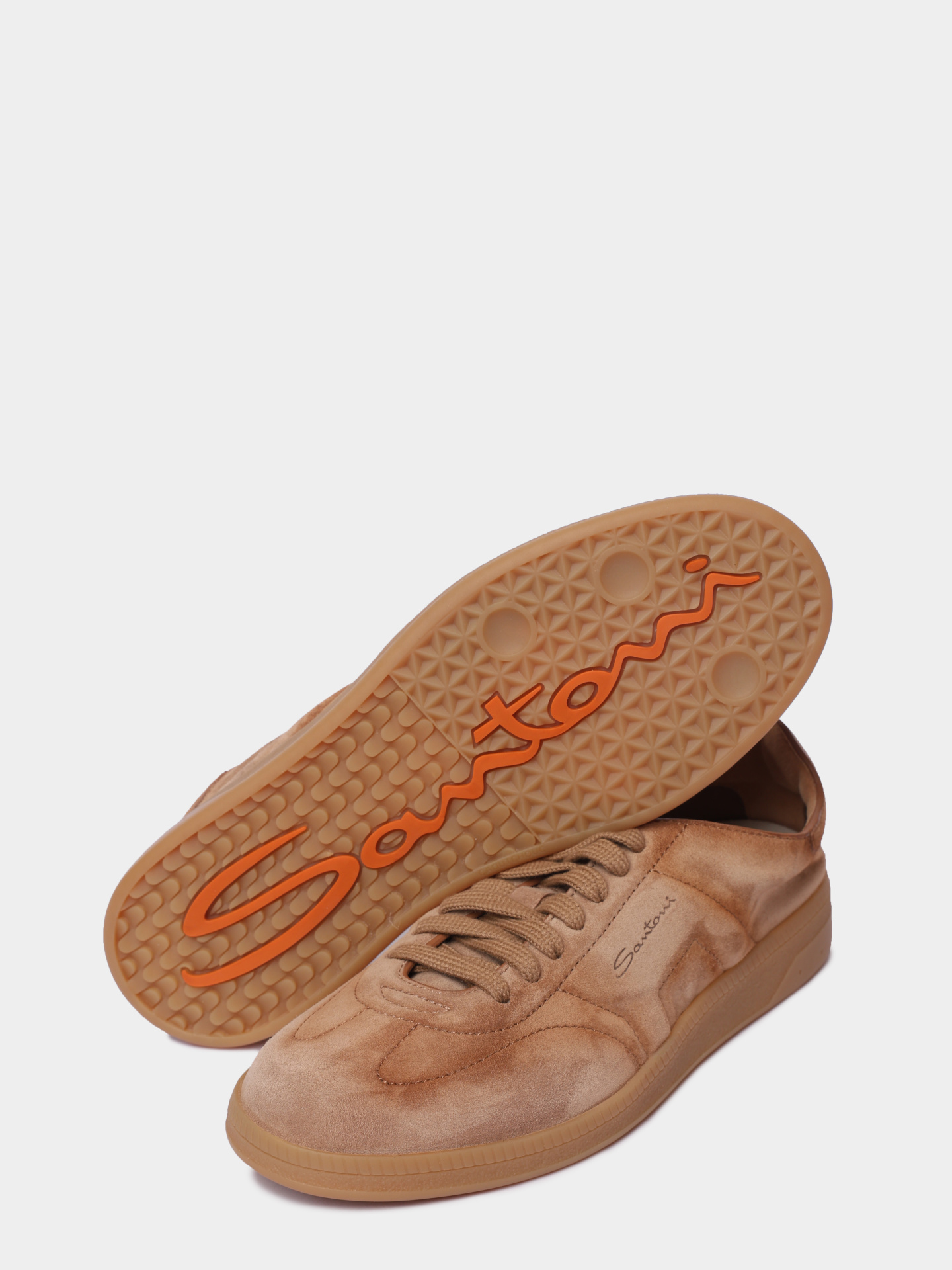 Кеды Santoni WBPG61415FARTTYDM23 замшевые женские — купить в интернет-магазине Verdistore