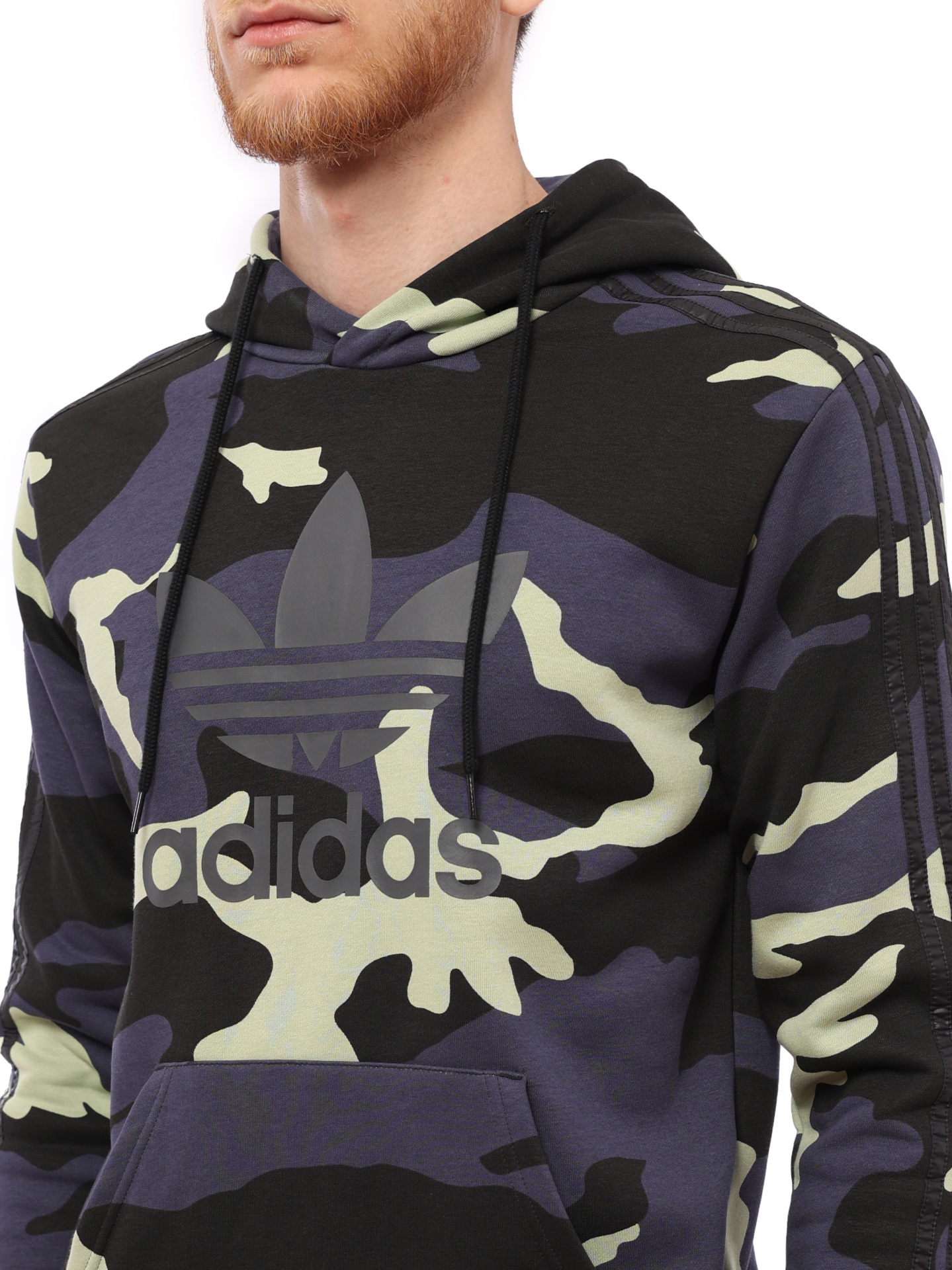 Худи Adidas HF4882 мужское с принтом камуфляж — купить в интернет-магазине Verdistore