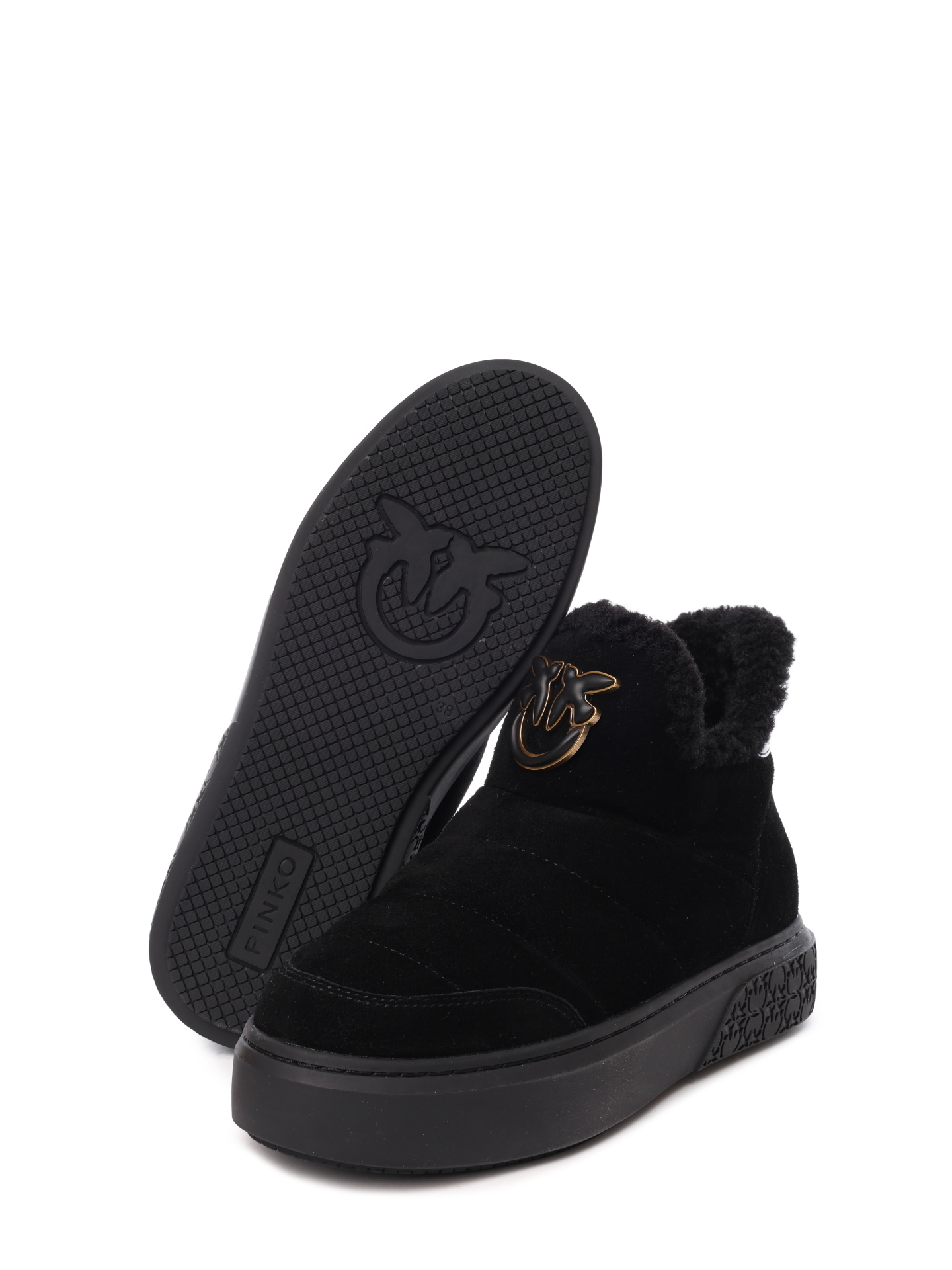 Угги черные женские с овчиной — купить в интернет-магазине Verdistore