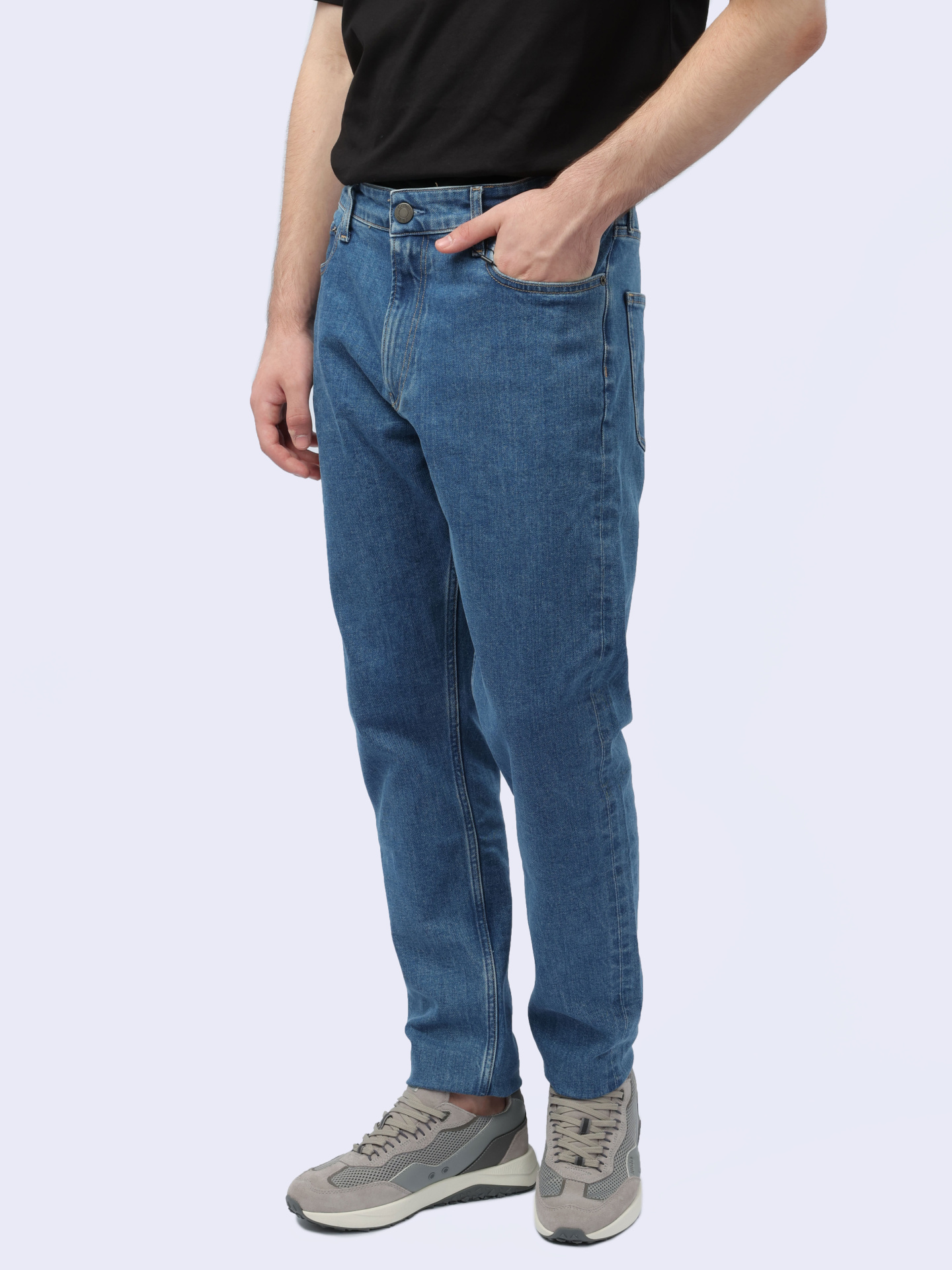 Джинсы Calvin Klein K10K11237532 синие мужские — купить в интернет-магазине Verdistore