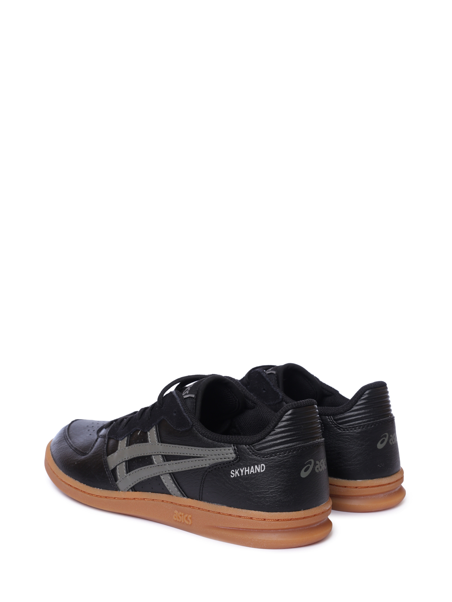 Кеды Asics 1203A451 001 черные мужские на коричневой подошве — купить в интернет-магазине Verdistore